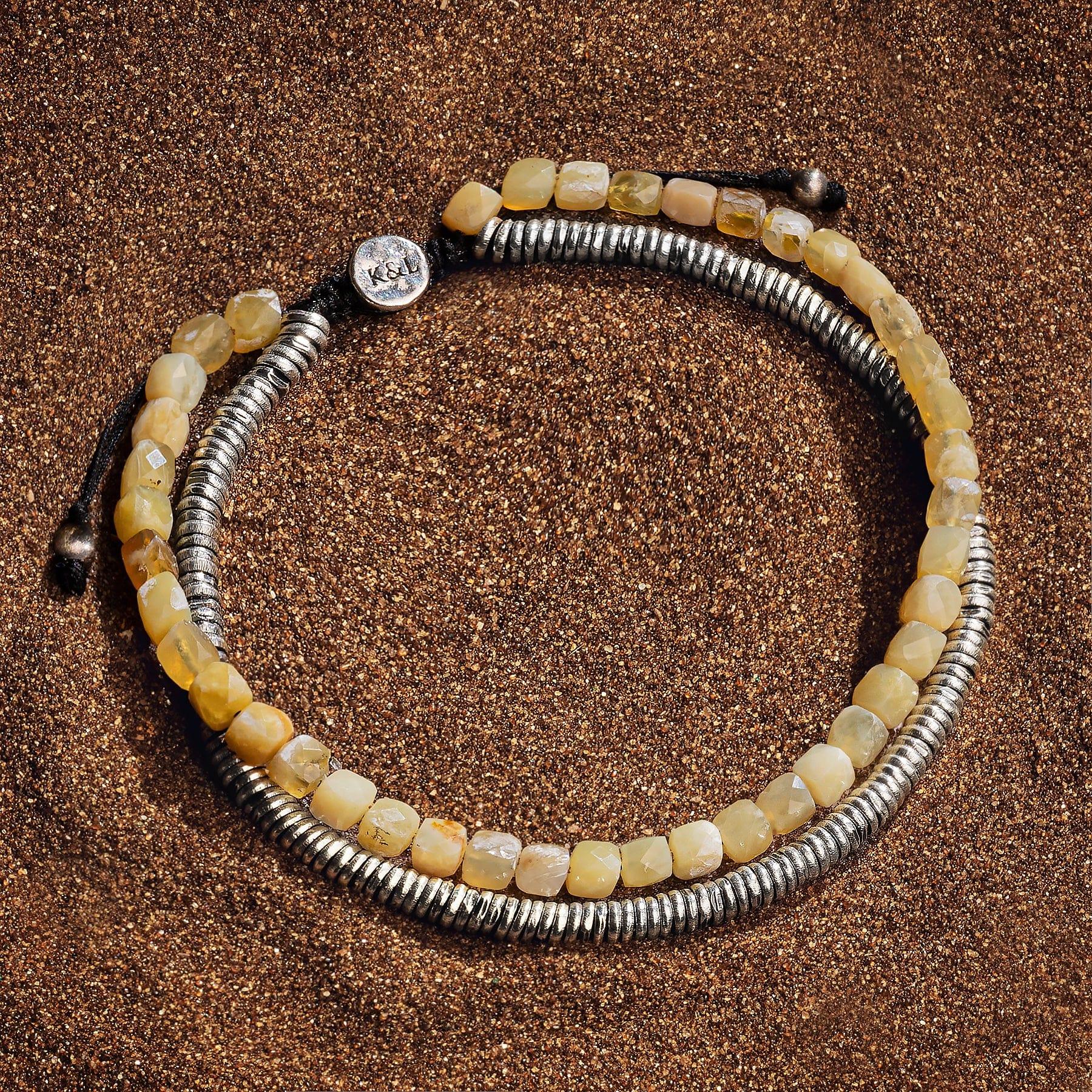 Absolute Clarity - Citrine Heishi Bracelet