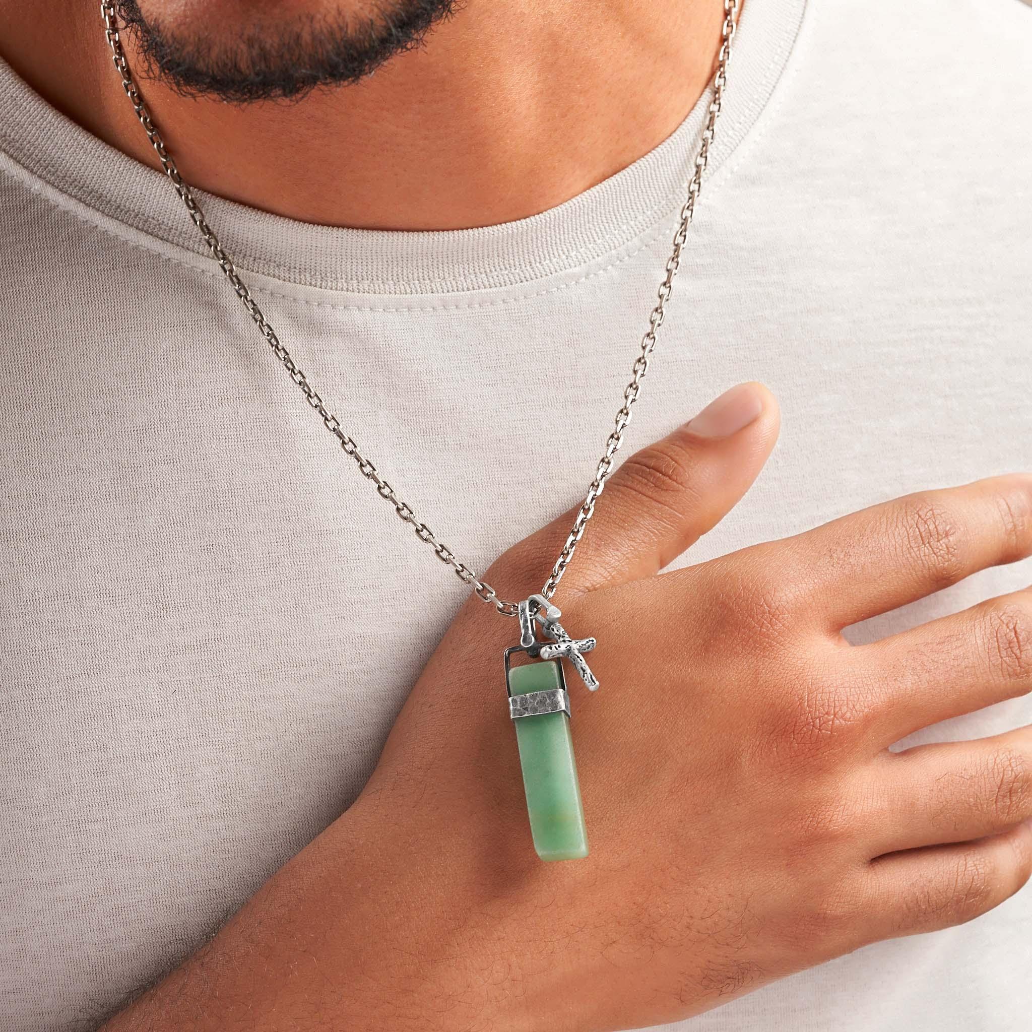 Abundant Command - Aventurine Slab Charm - Image 2