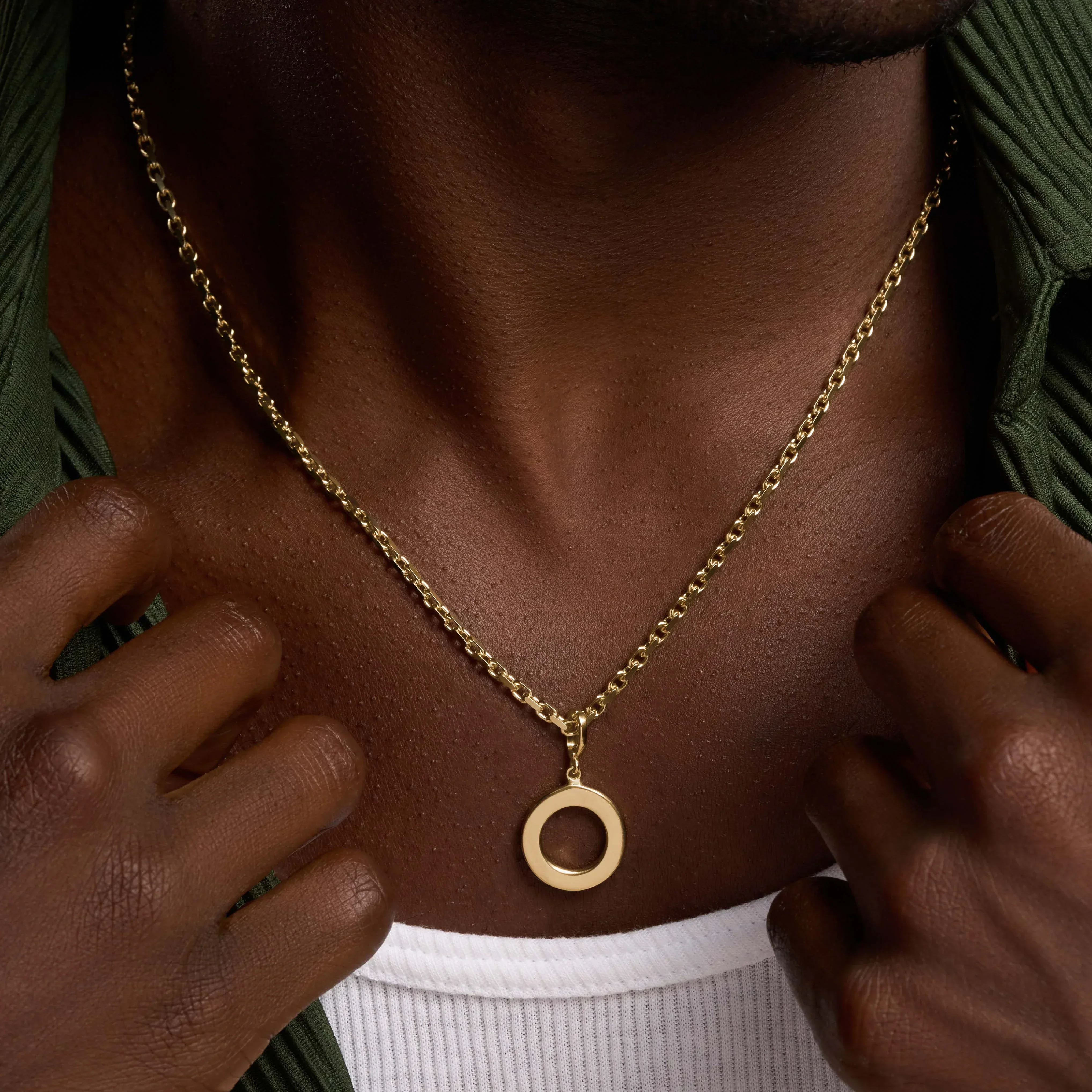 Accelerated Growth Gold Karma Circle Charm - Image 2