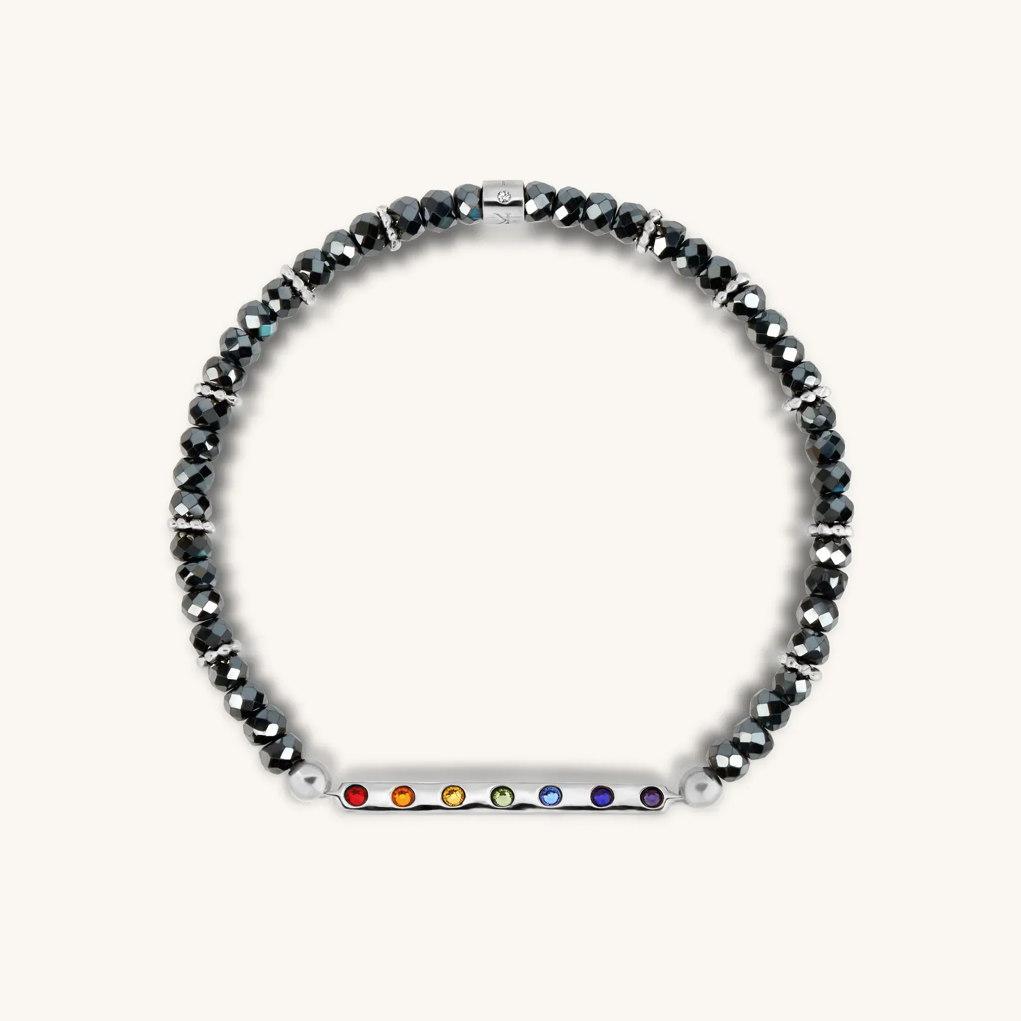 Aligned Awakening Hematite Chakra Bracelet