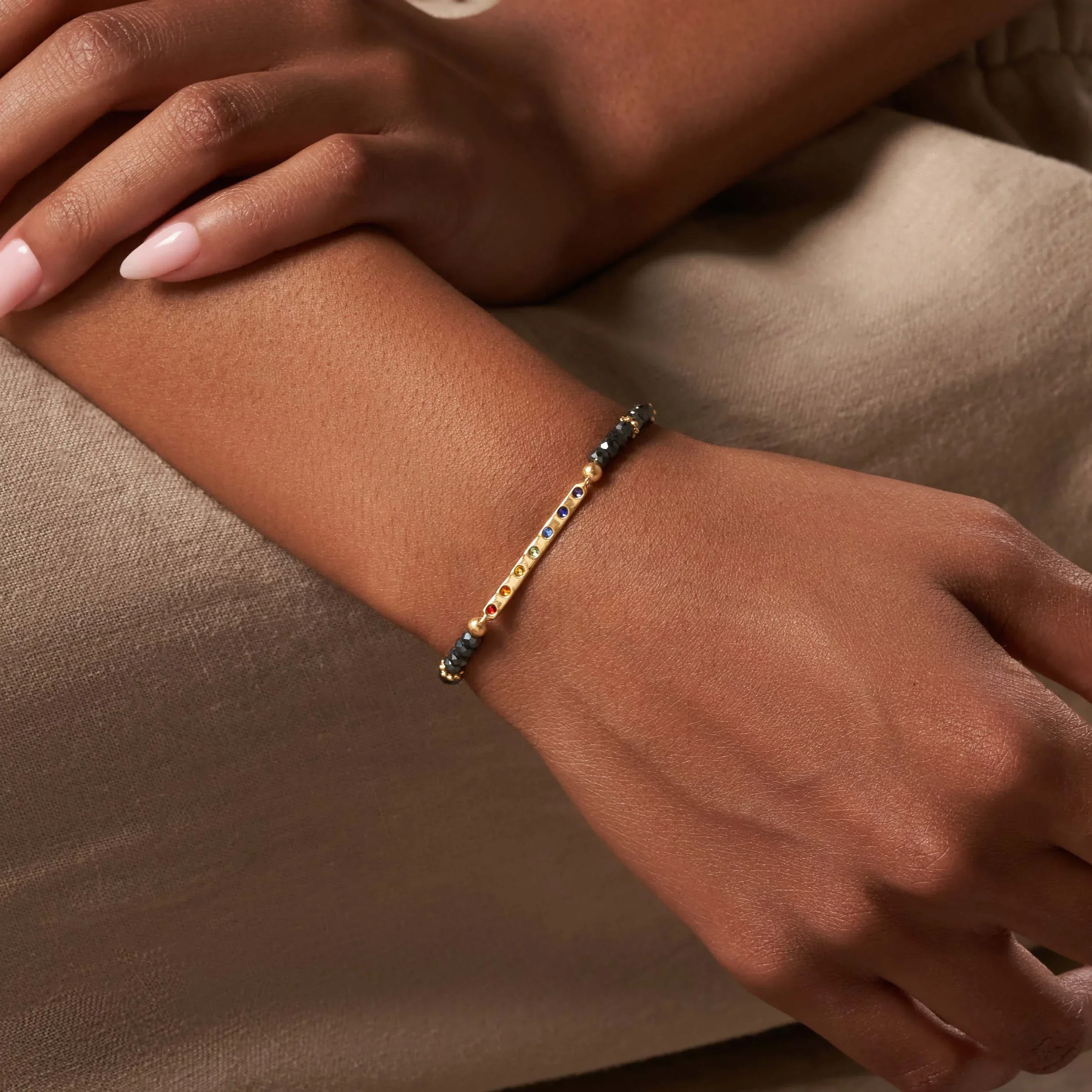 Aligned Soul - Hematite Chakra Bracelet - Image 2