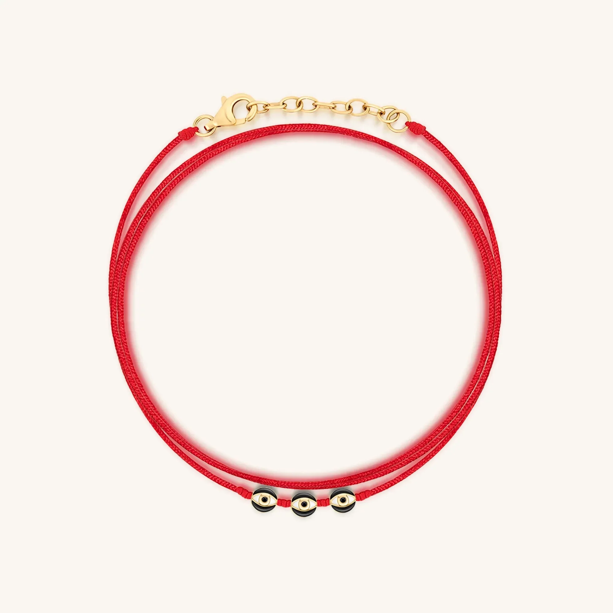 Amplified Protection - Evil Eye Red String Bracelet - Image 2