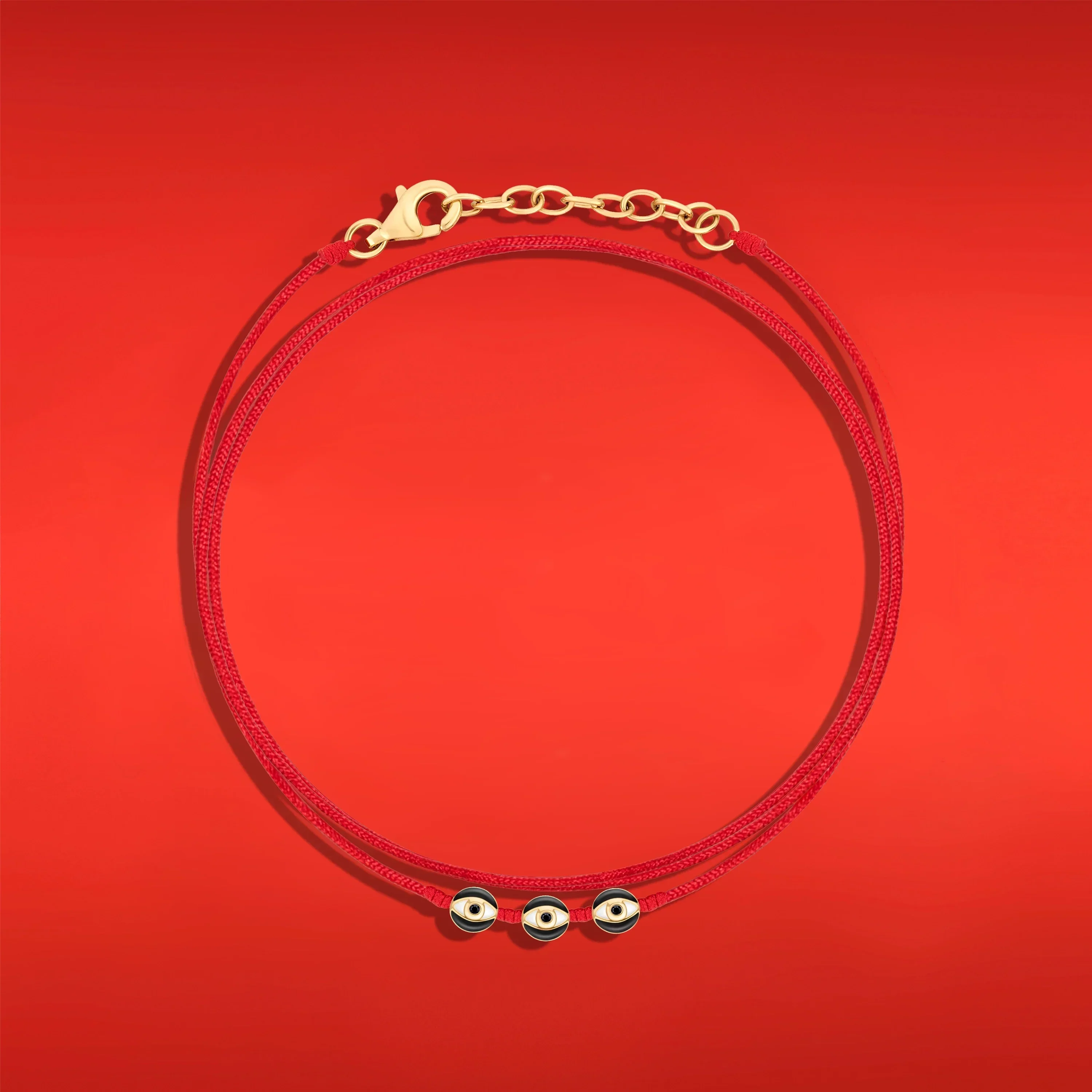 Amplified Protection - Evil Eye Red String Bracelet - Image 5