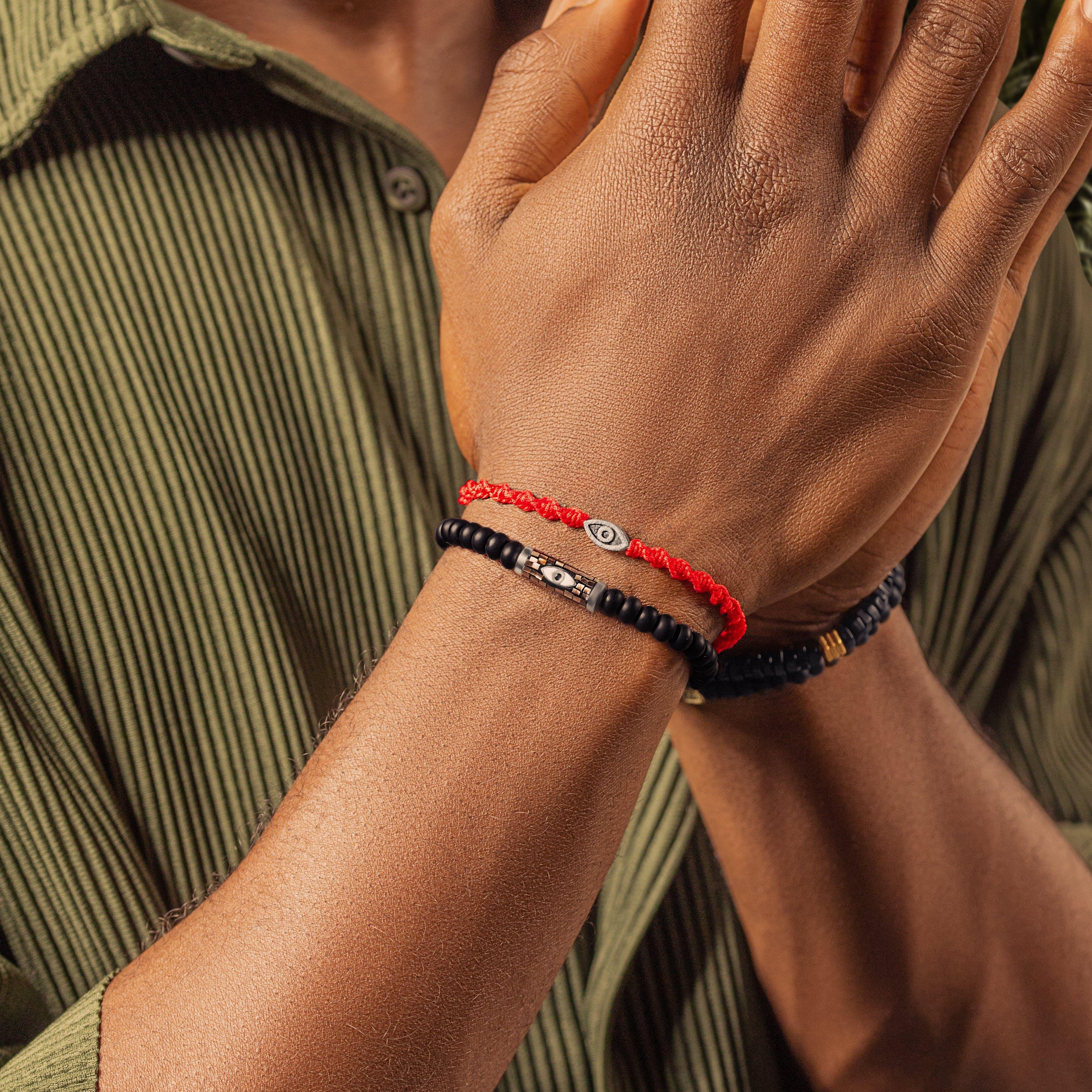 Ancient Protection - Red String Evil Eye Bracelet - Image 2
