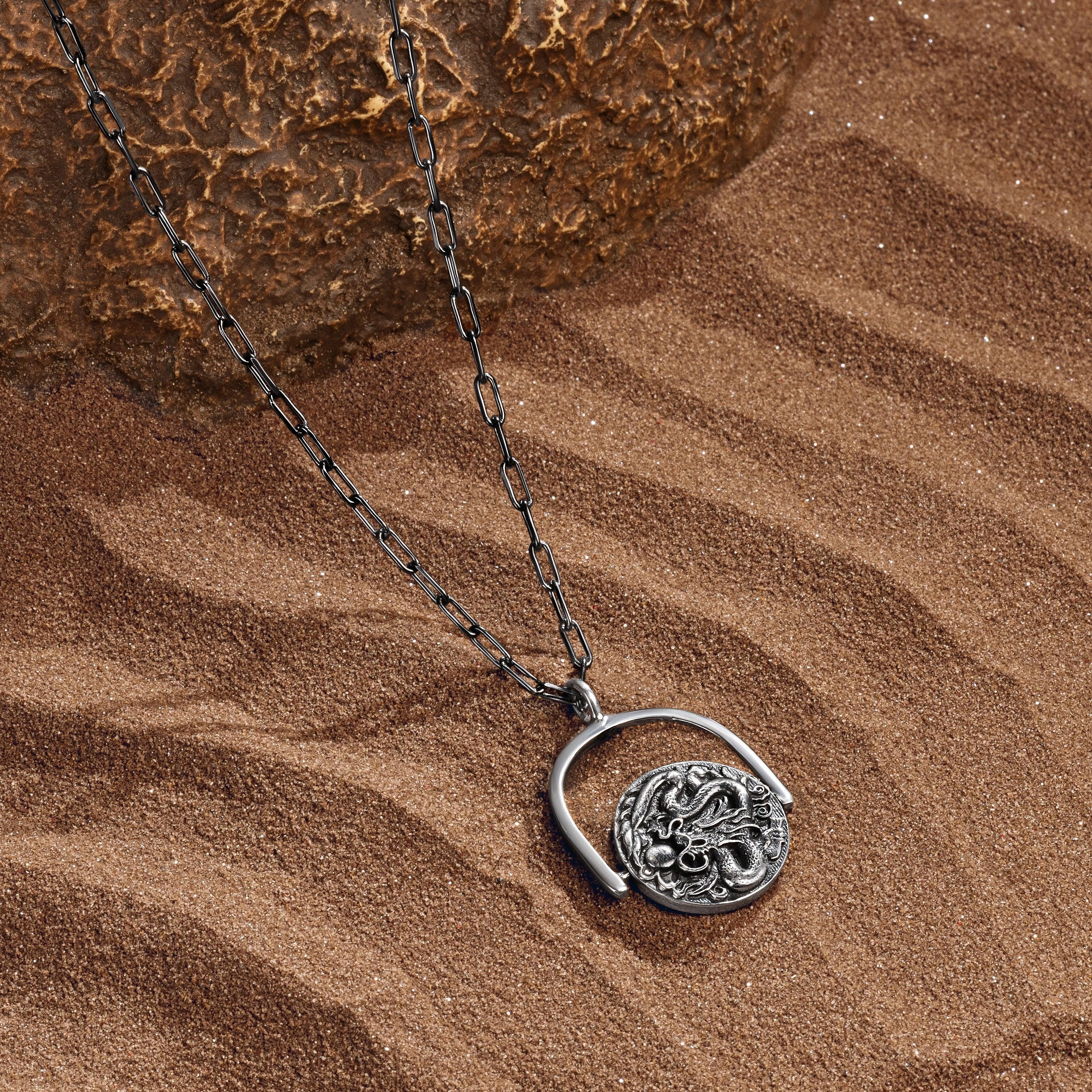 Ancient Wisdom - Dragon Pendant Necklace