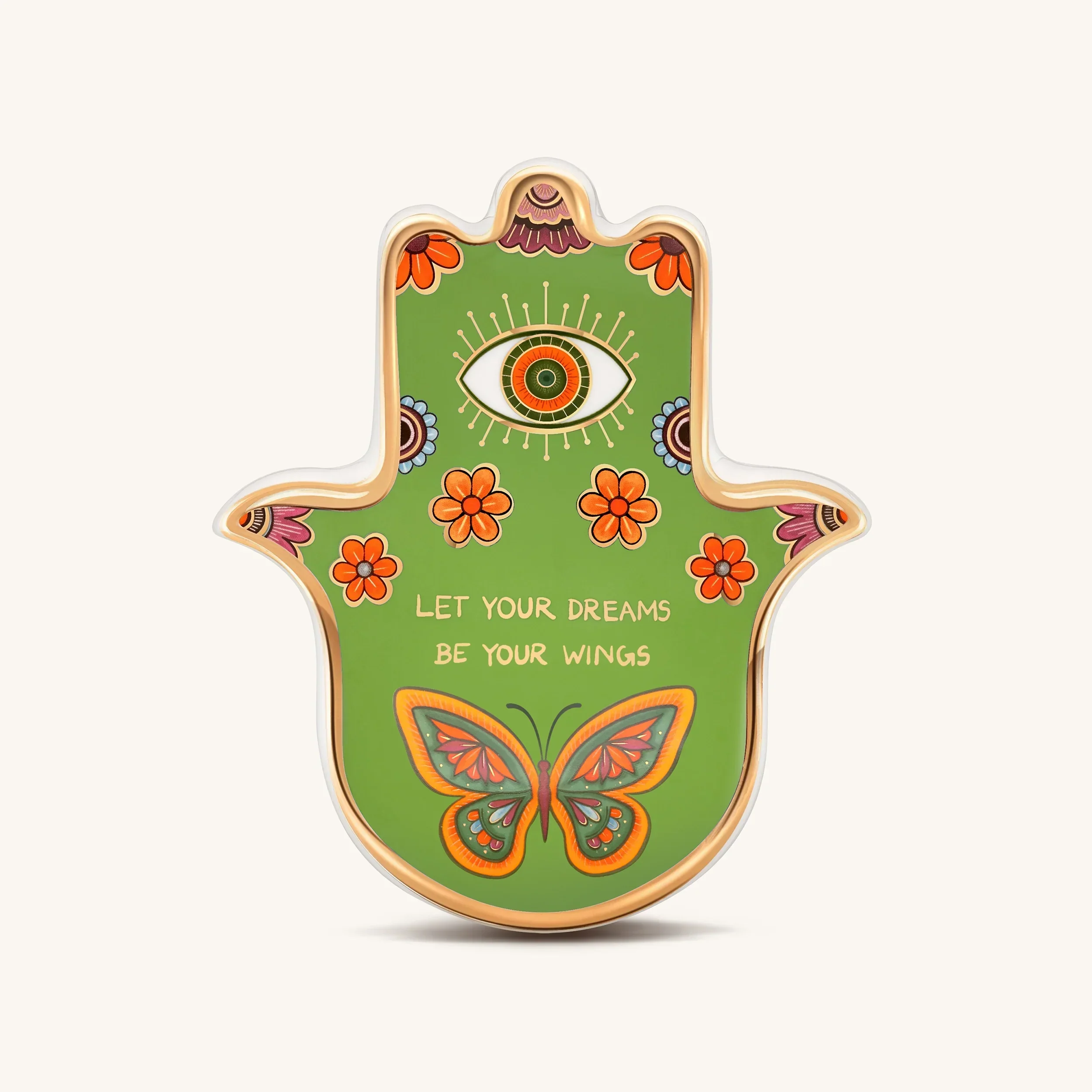 Vivid Dreams Hamsa Wall Blessing