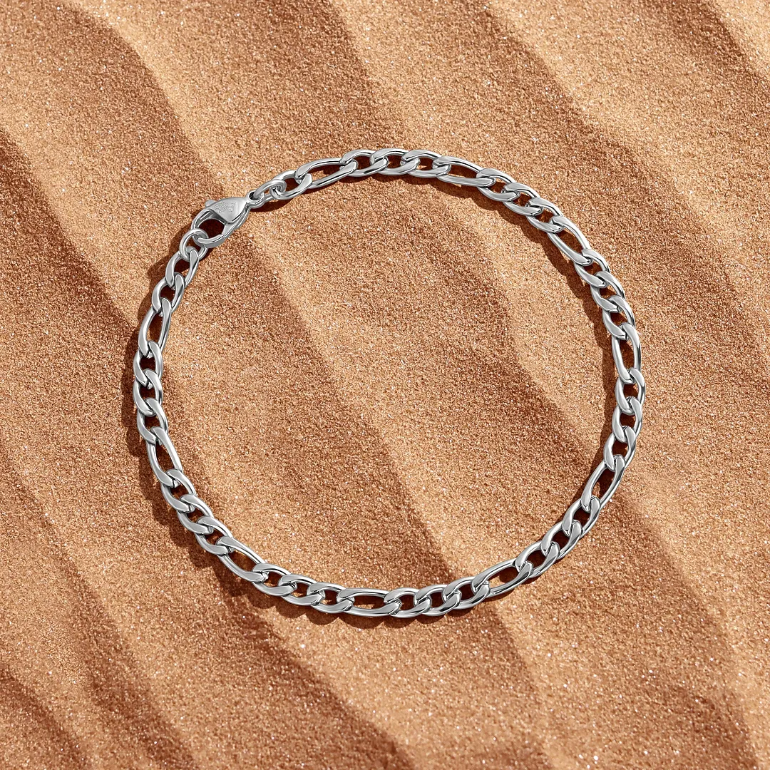 Balance & Boldness Stainless Steel Chain Bracelet - Image 3