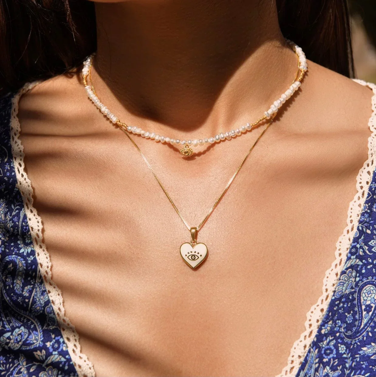 Beautiful Reverie Freshwater Pearl Necklace - Image 3