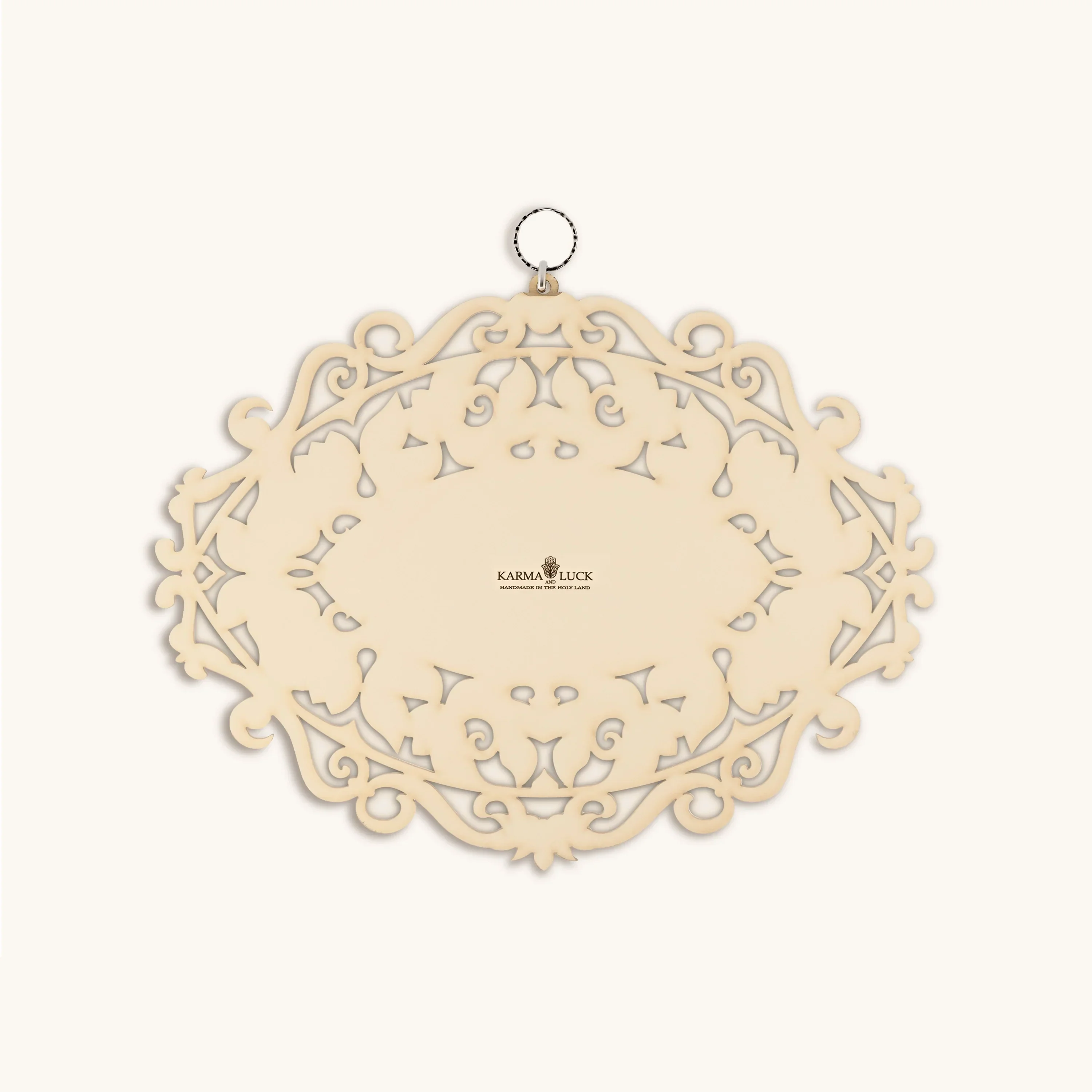 Benevolent Guardian Wooden Evil Eye Wall Blessing - Image 2