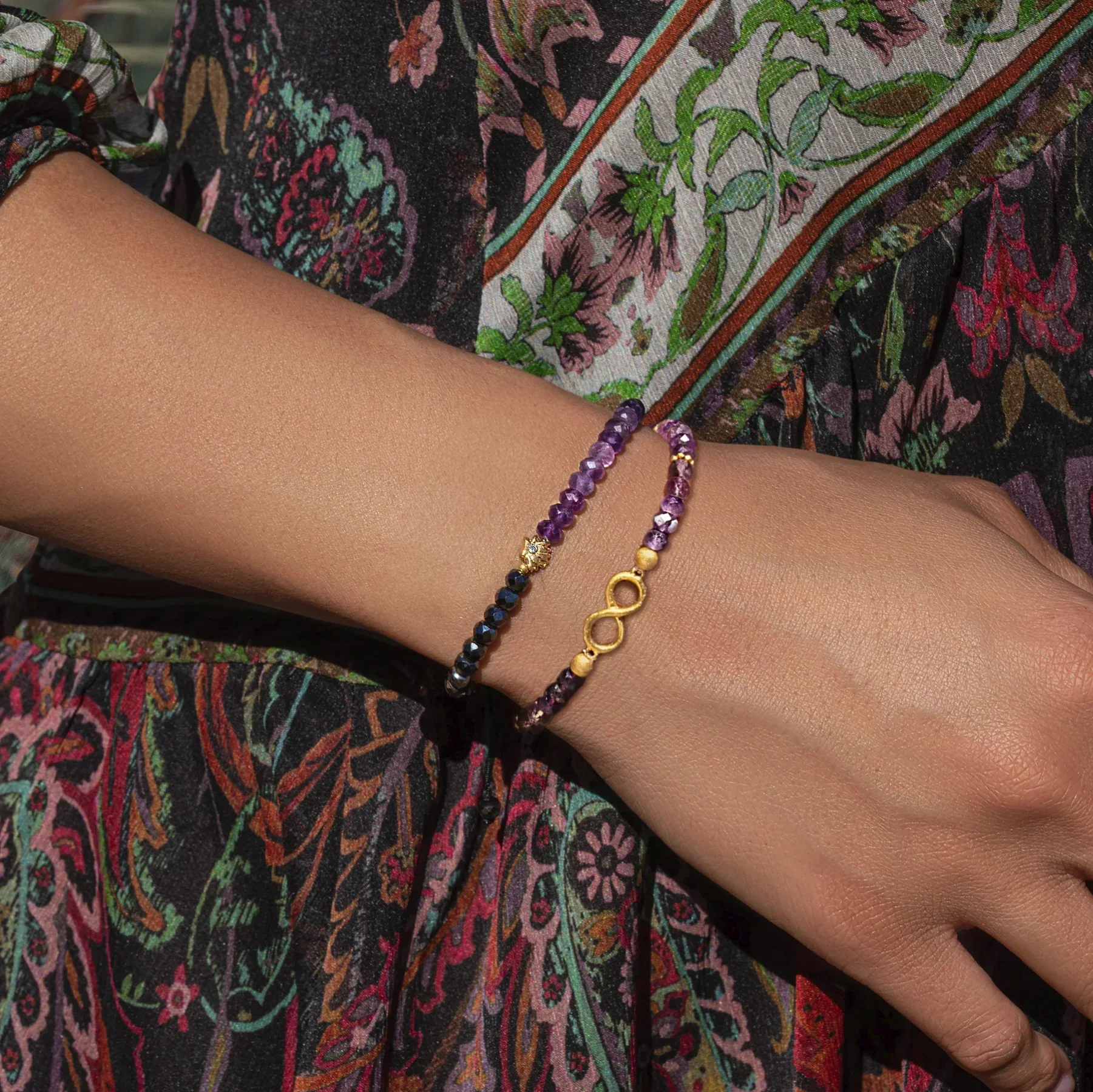 Blissful Energy Amethyst Bracelet Set - Image 2