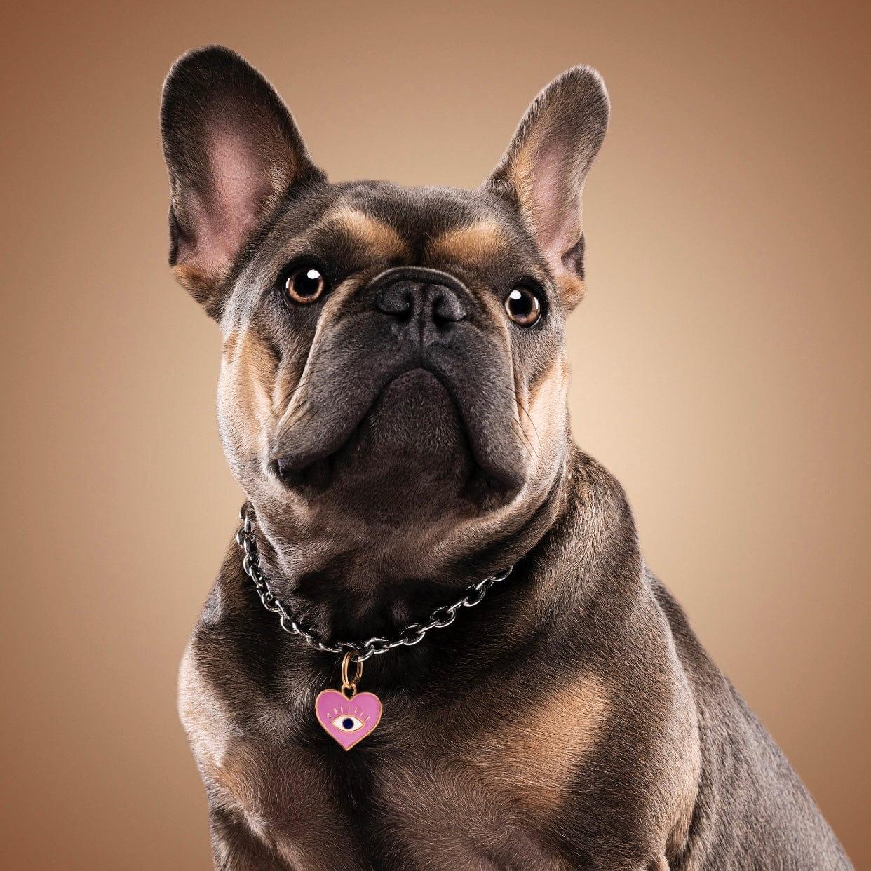 Blossom of Love - Heart Charm Pet Tag - Image 2
