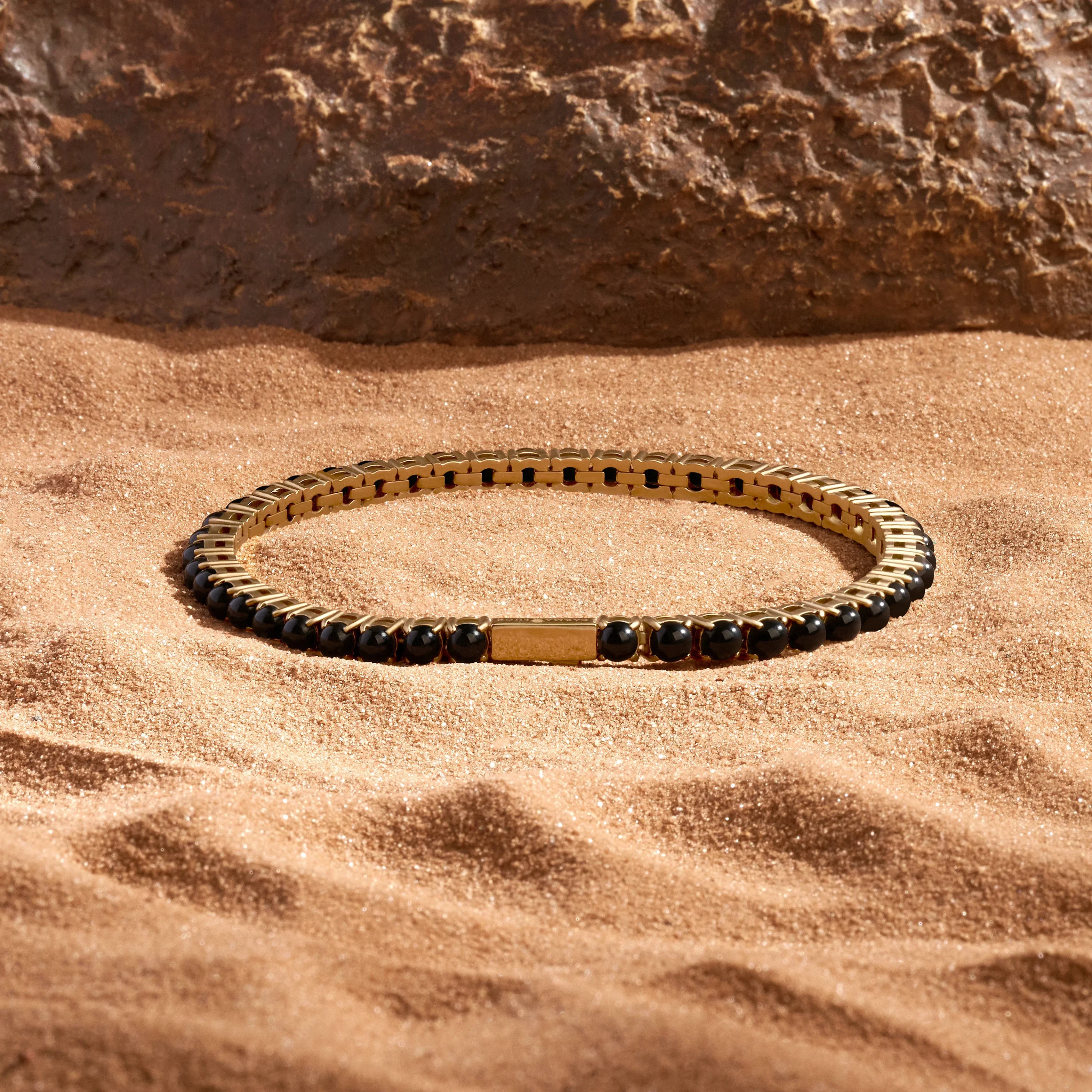Boundless Serenity Black Agate Bracelet - Image 3