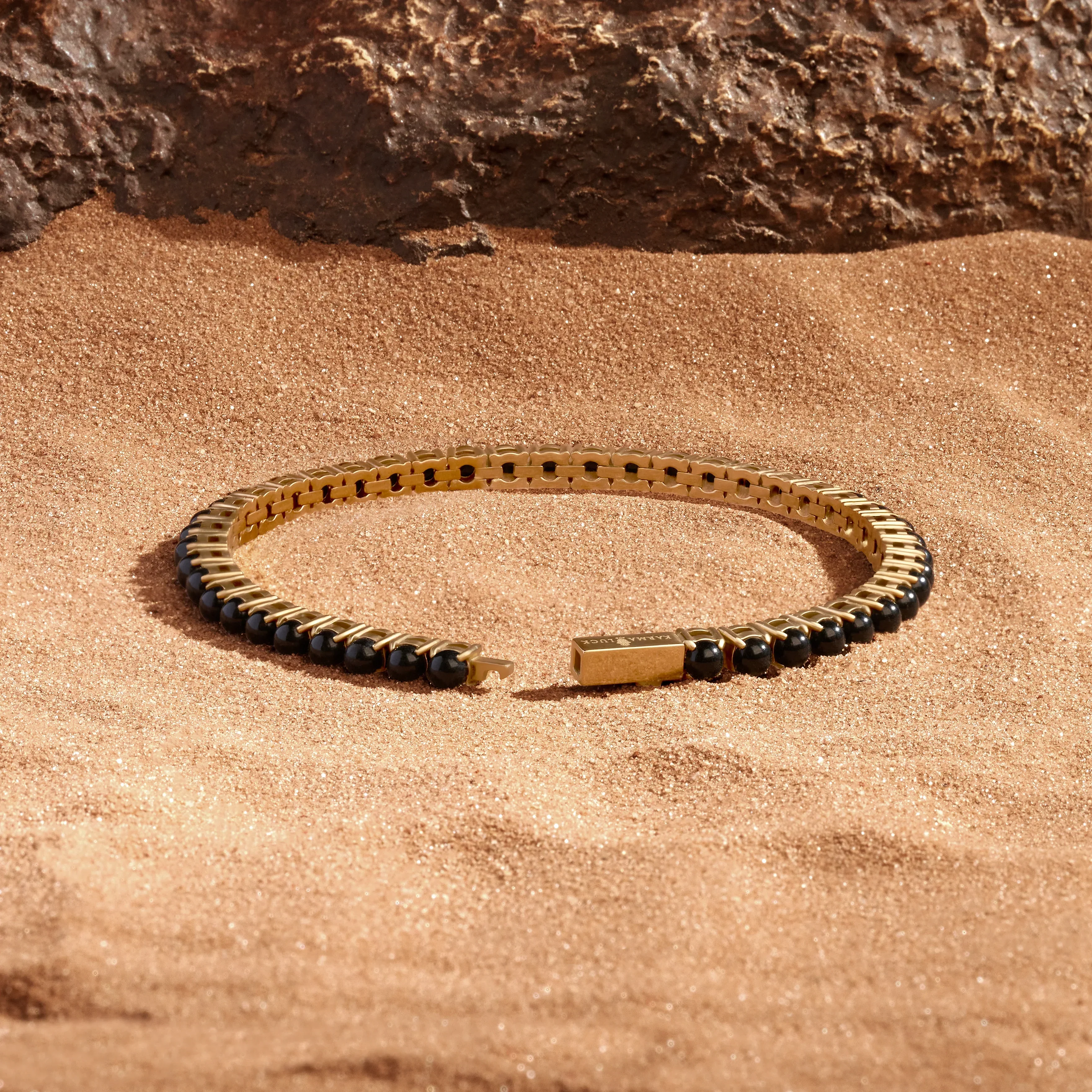 Boundless Serenity Black Agate Bracelet - Image 4