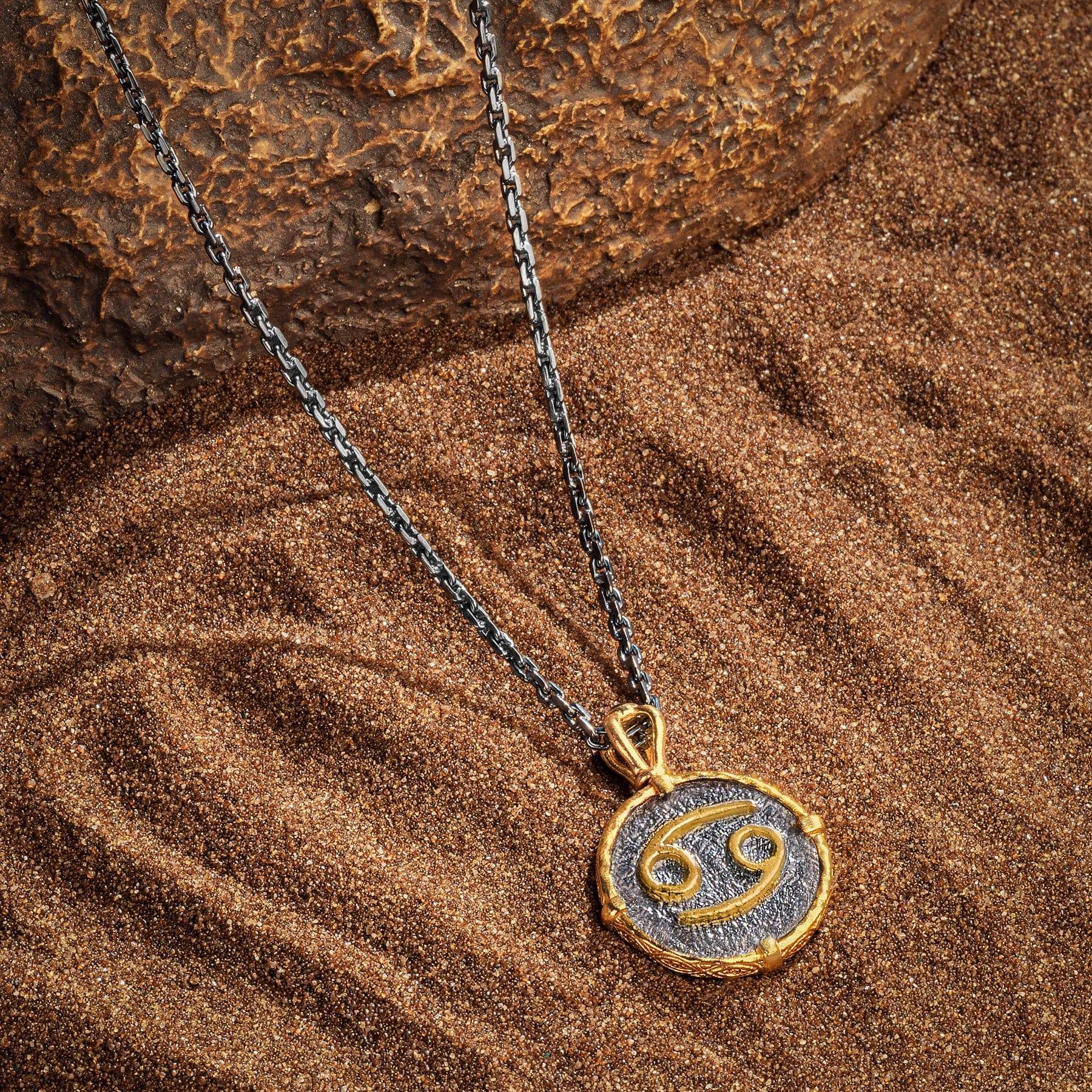 Nurturing Soul - Cancer Zodiac Onyx Necklace