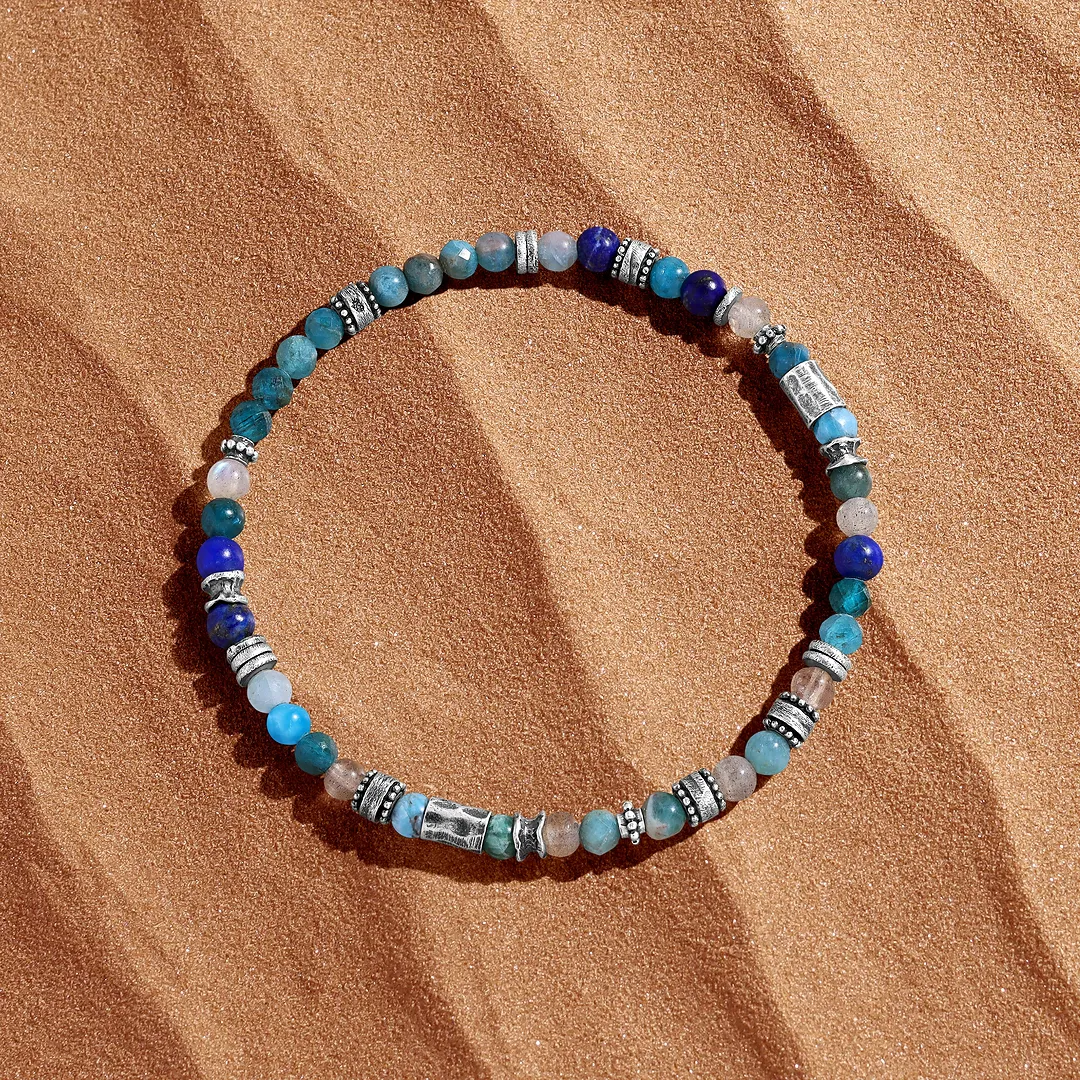 Brilliant Focus Apatite & Pyrite Bracelet