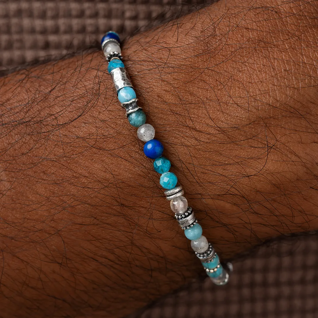 Brilliant Focus Apatite & Pyrite Bracelet - Image 2