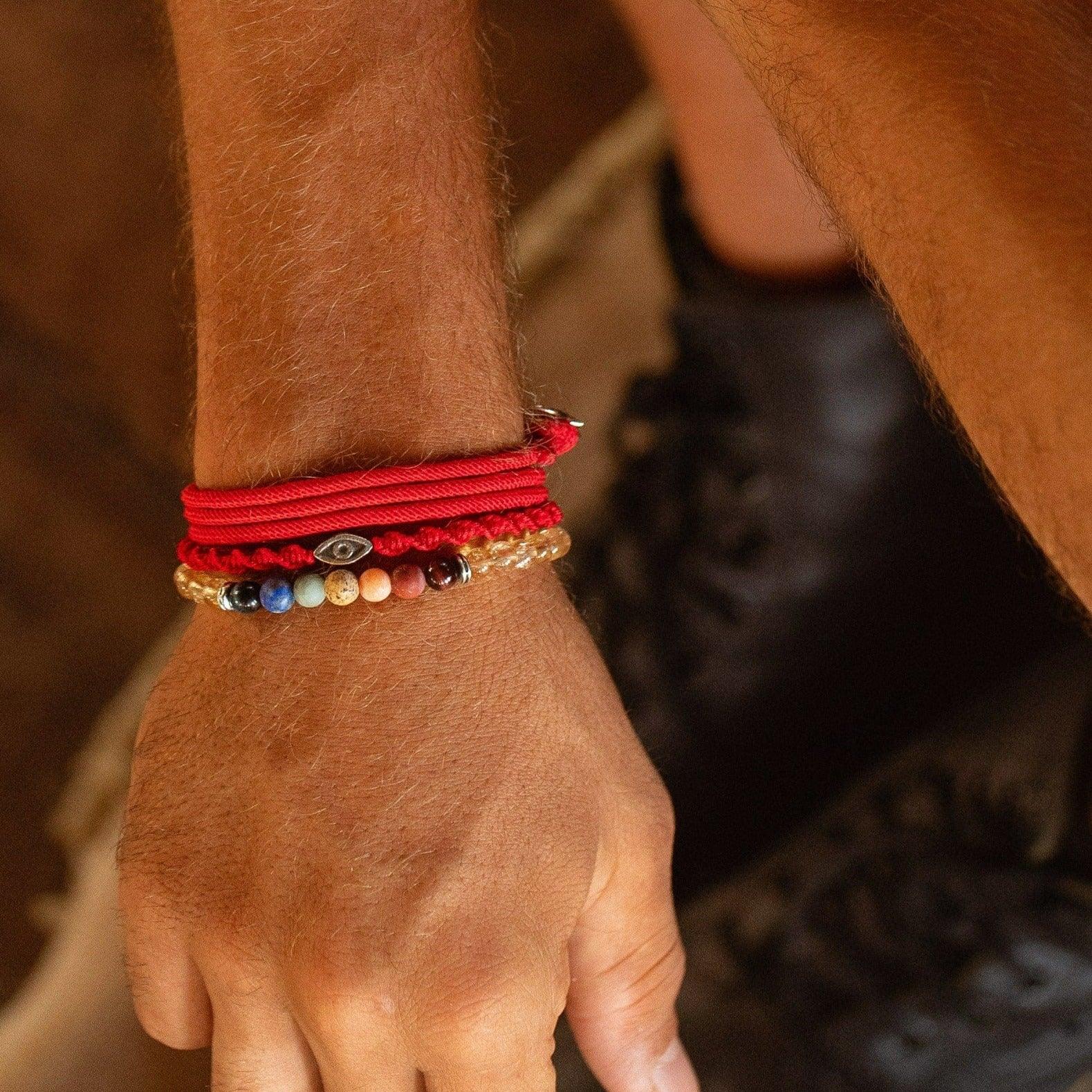 Sacred Protection - Red String Evil Eye Bracelet - Image 2