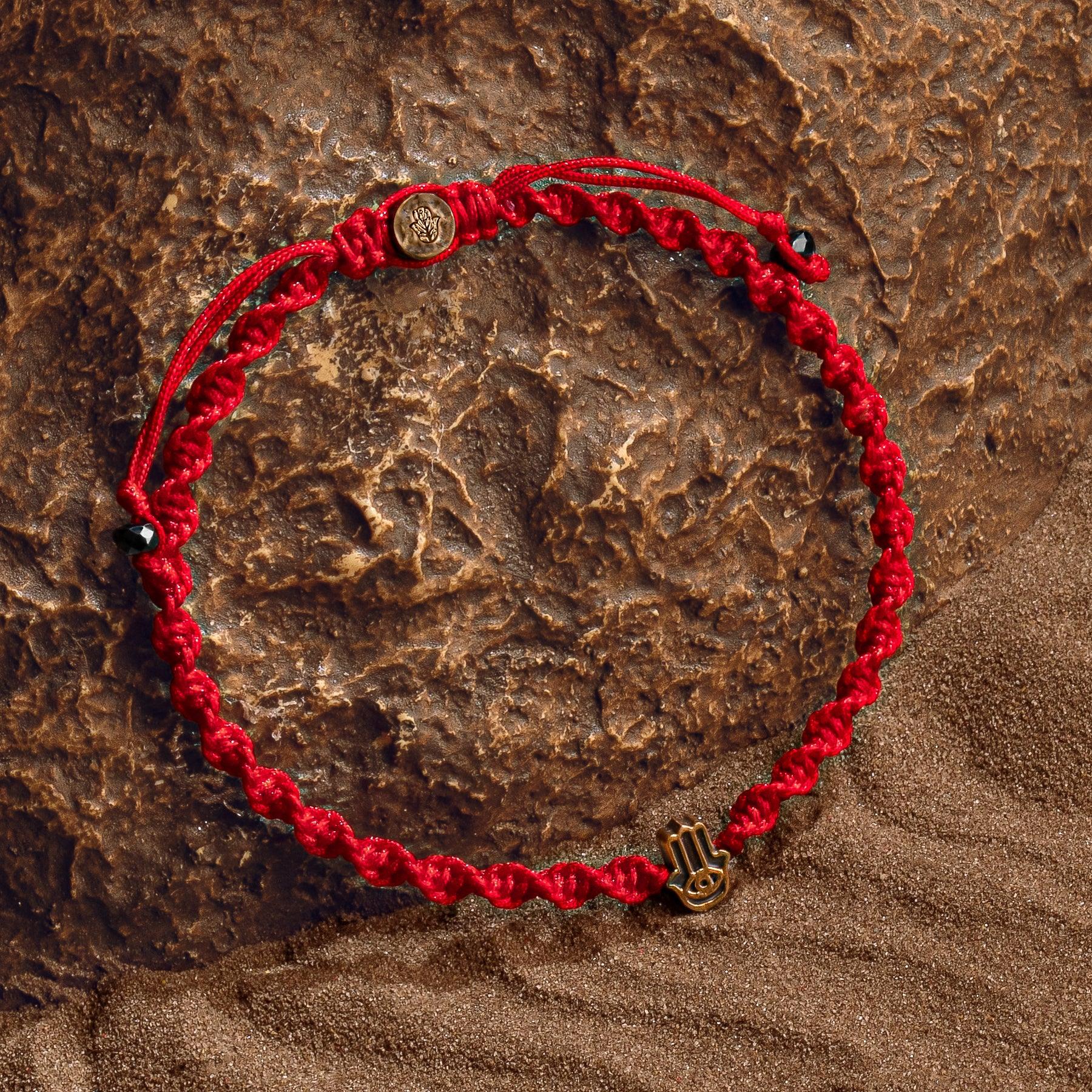 Guardian of Blessing - Men's Red String Bracelet - Image 3