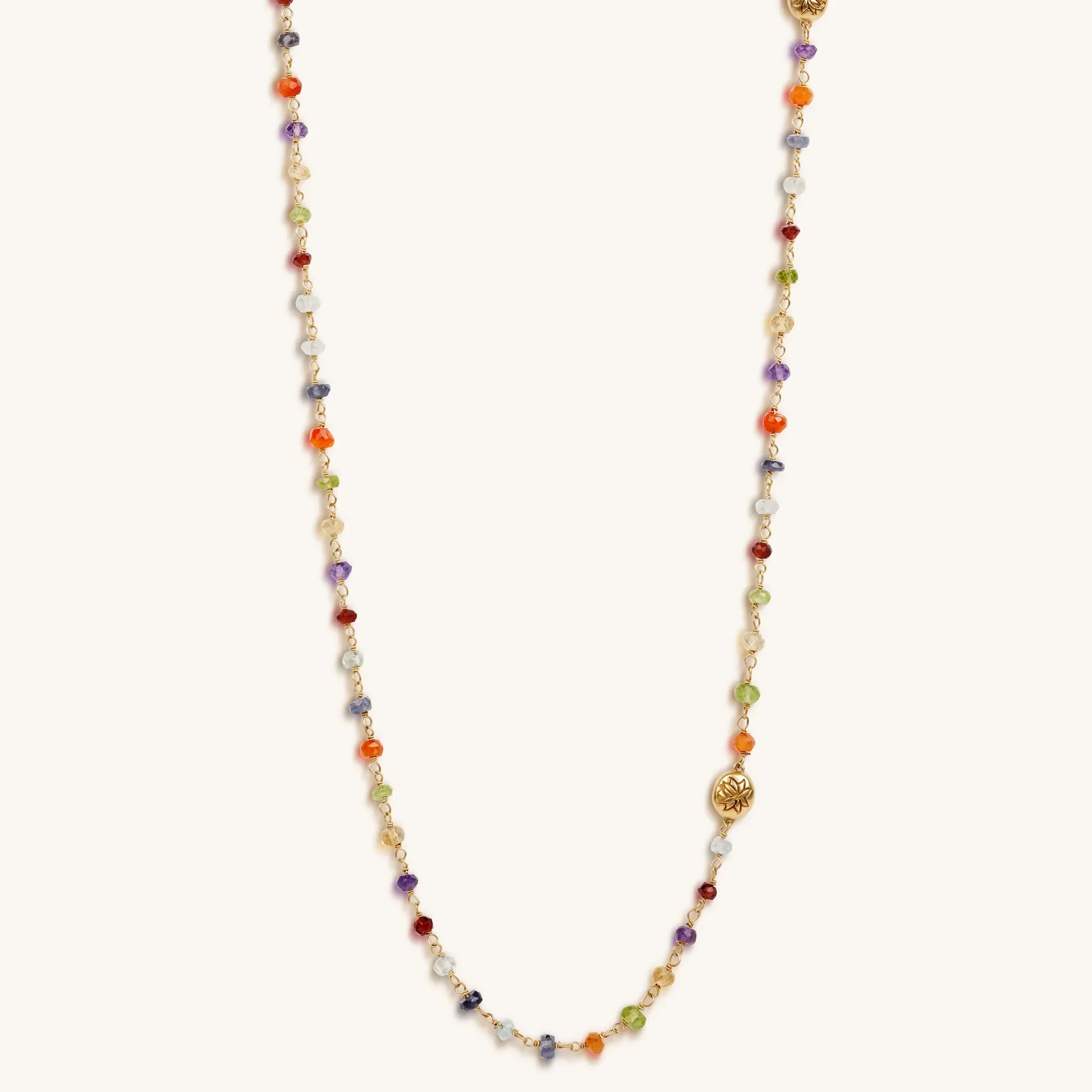 Budding Life - Lotus Multi Stone Chakra Wrap - Image 4