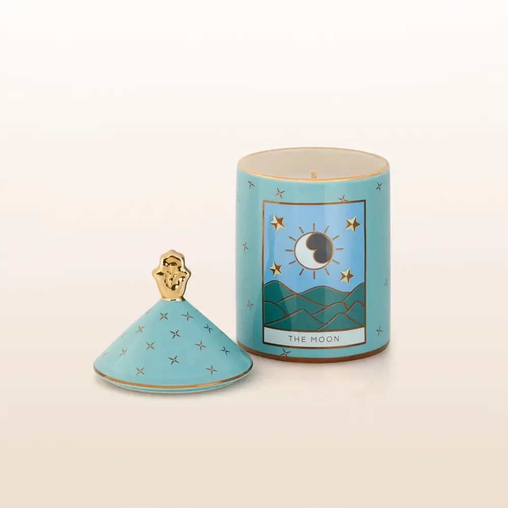 Moon Tarot Candle and Statue Bundle - Image 2
