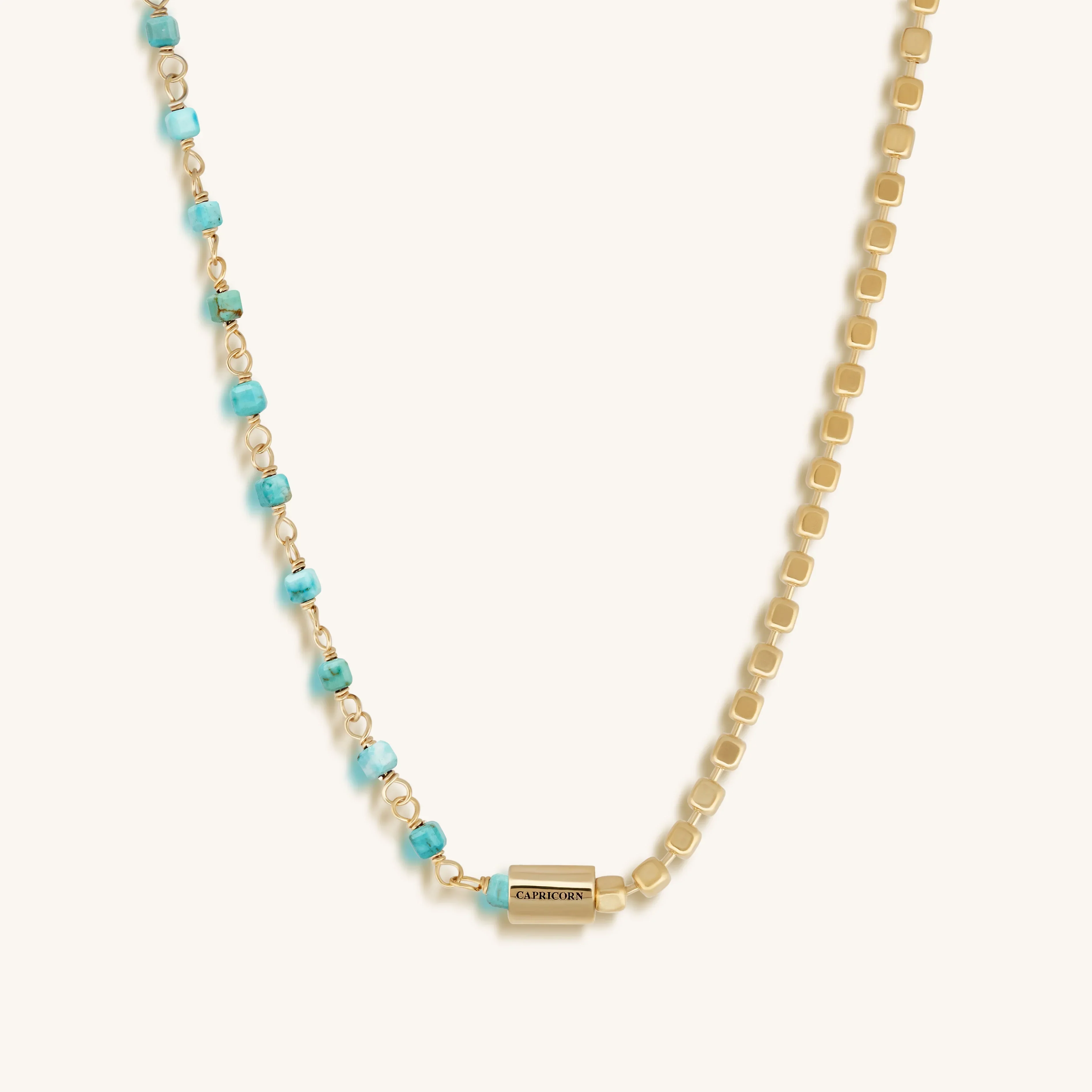 Candid Trailblazer Capricorn Turquoise Necklace - Image 4