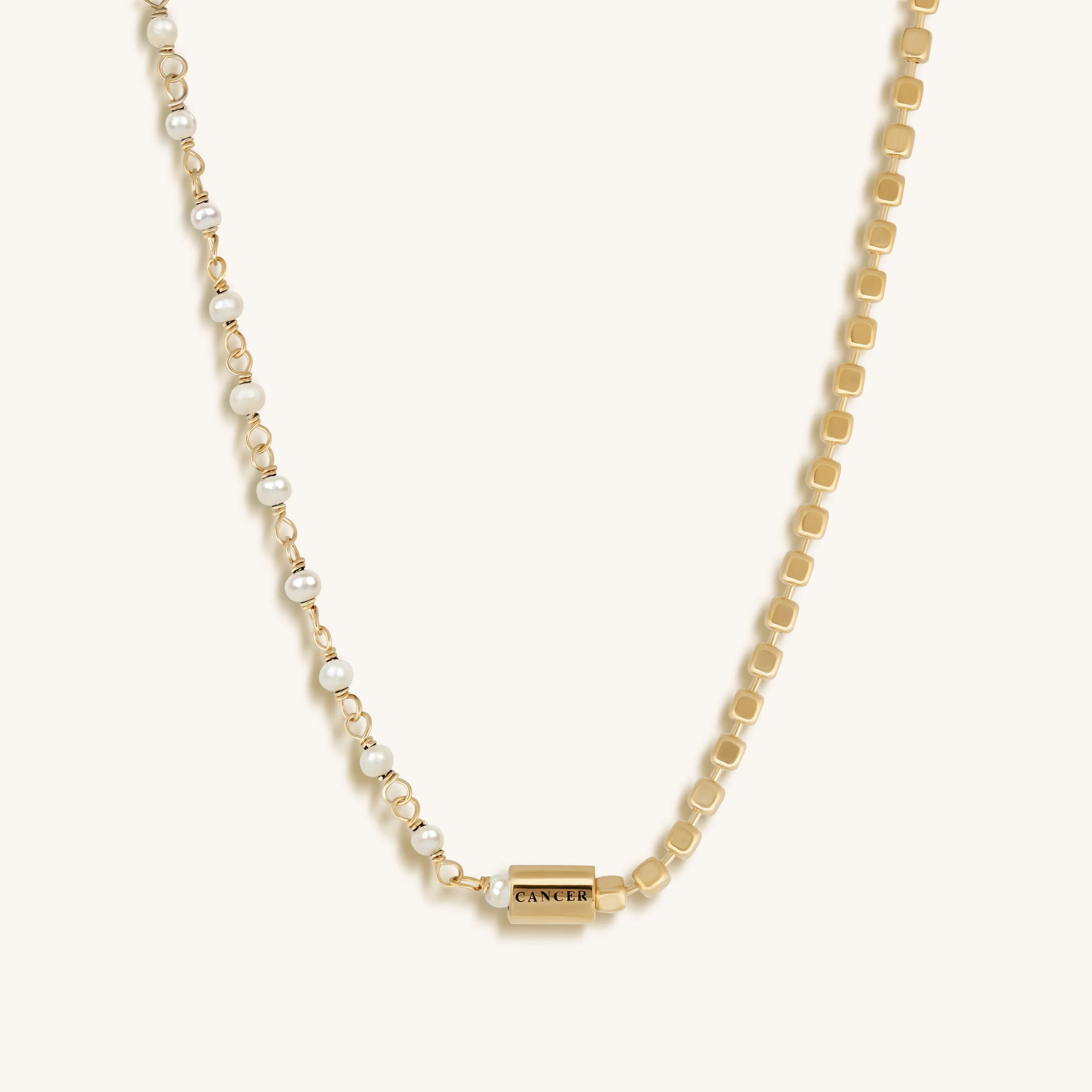 Charismatic Intuition Cancer Pearl Necklace - Image 4