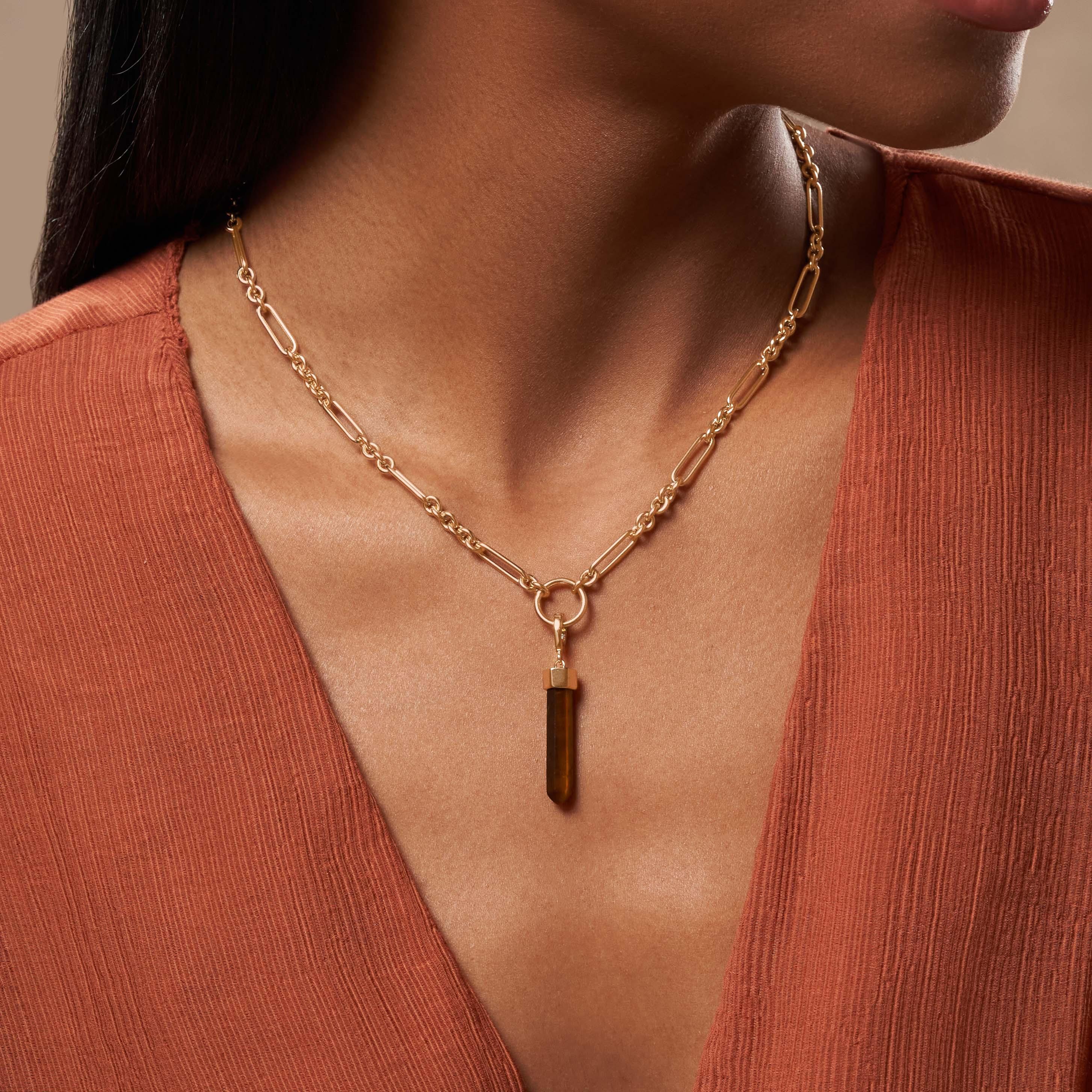 Confidence Seeker - Tiger’s Eye Pointer Charm - Image 2