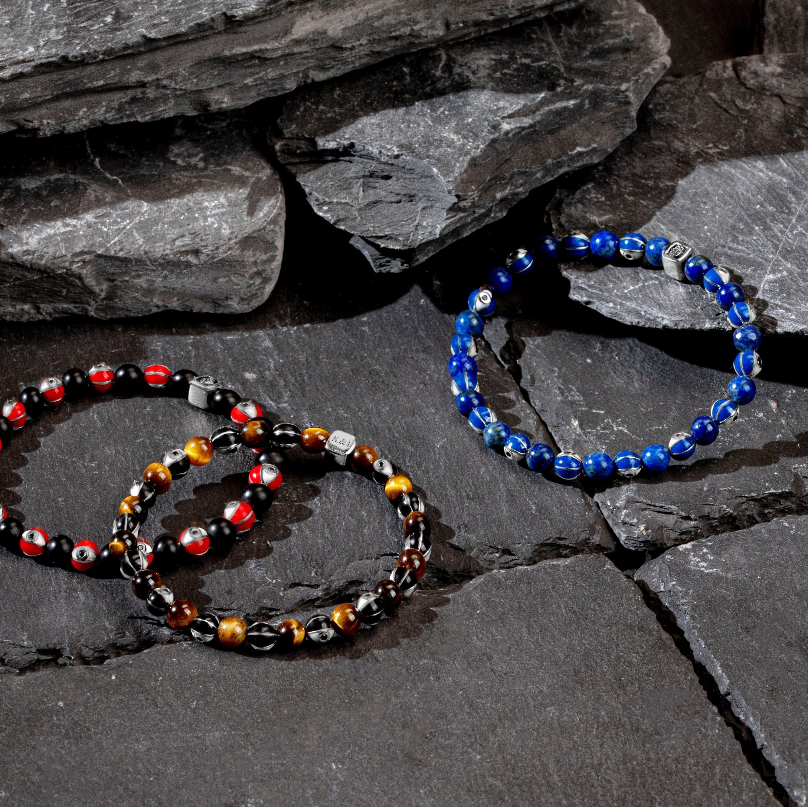 Confident Personality - Enamel Tiger's Eye Bracelet - Image 4