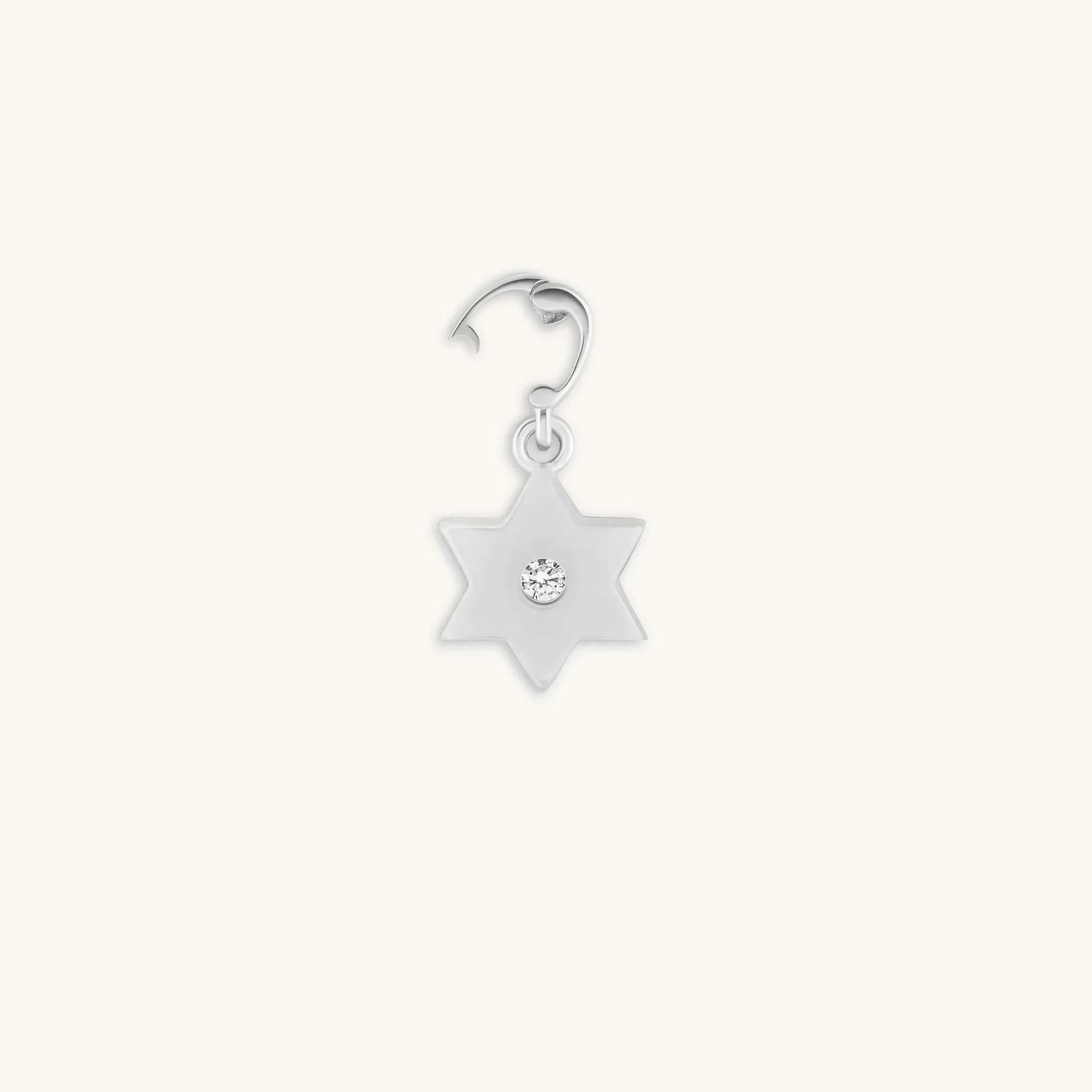 Connected in Faith Star of David Charm - Image 3