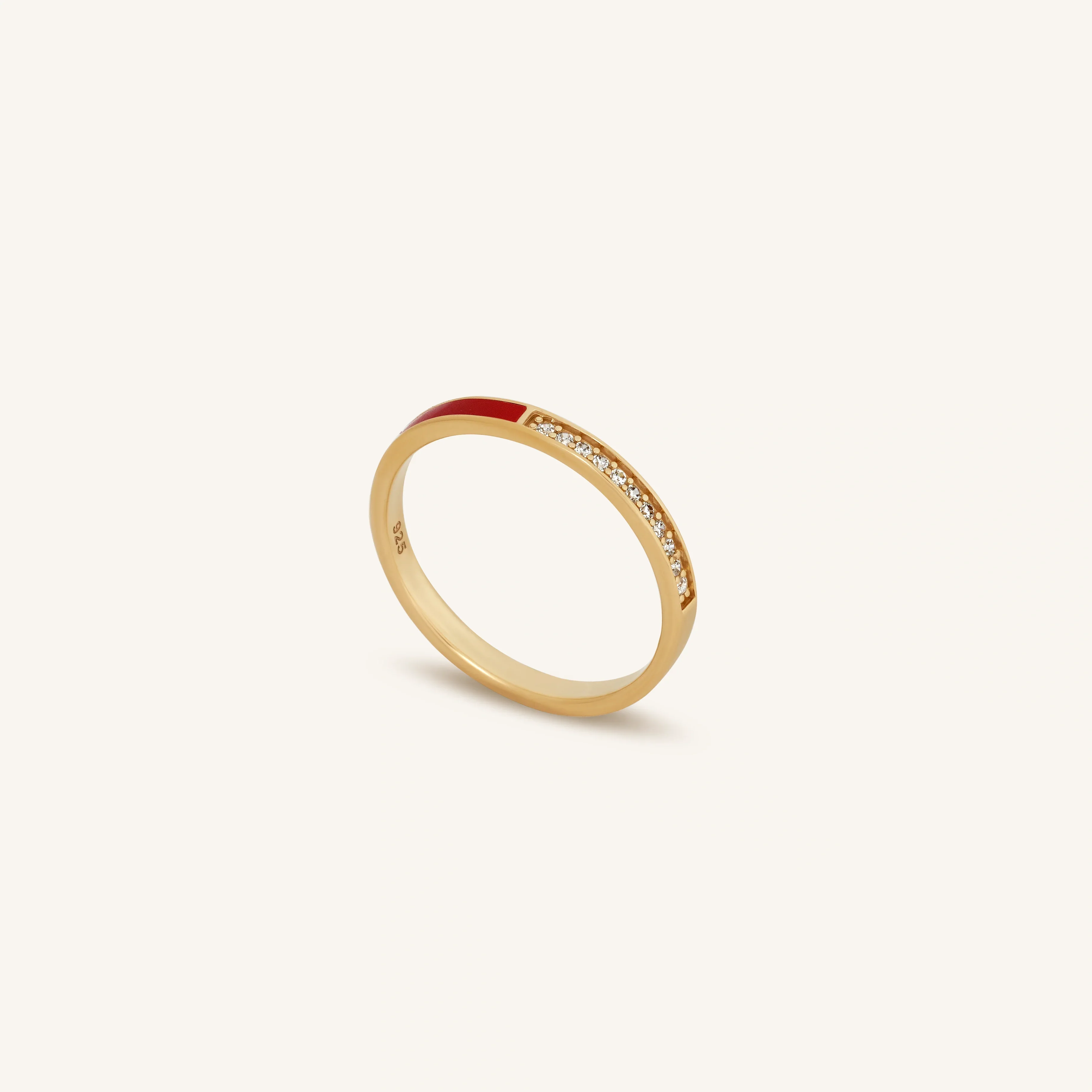 Connected Spirit Gold Red Ring - Image 3