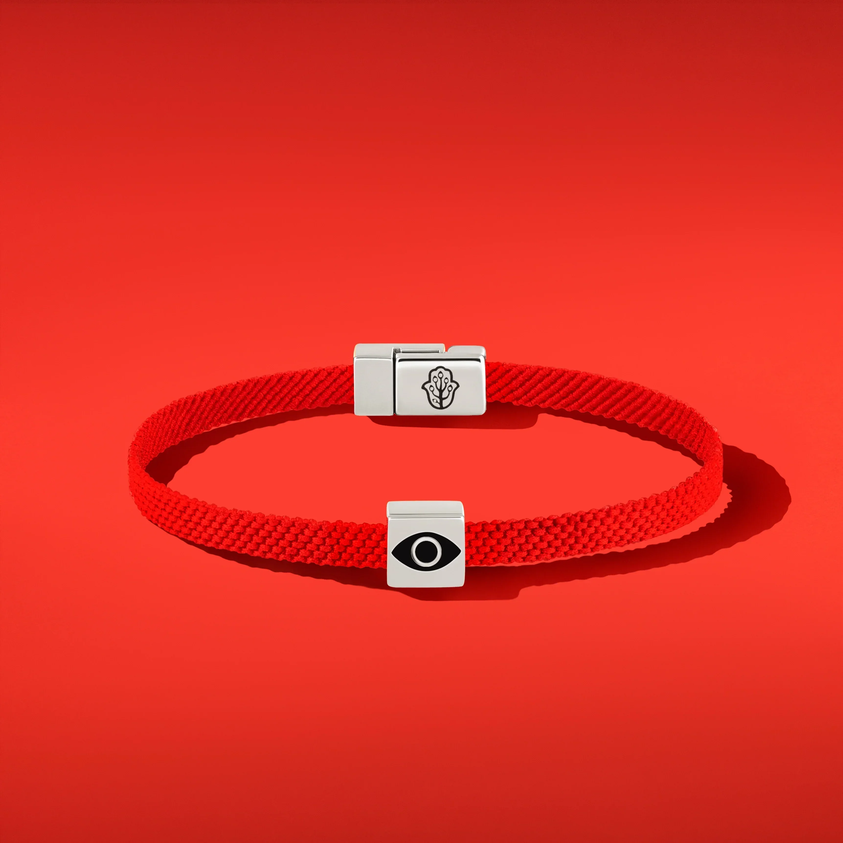 Watchful Eye Men's Red String Bracelet
