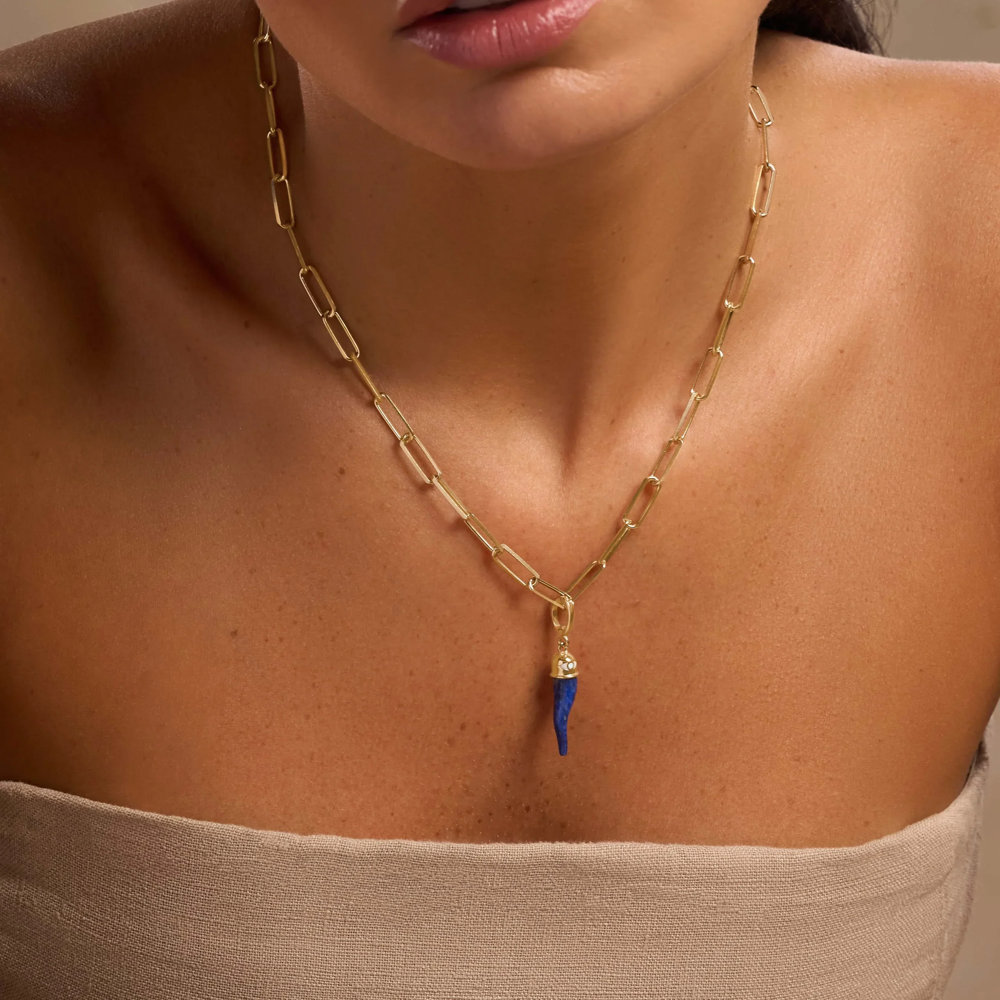 Cosmic Connection - Gold Necklace - Image 3