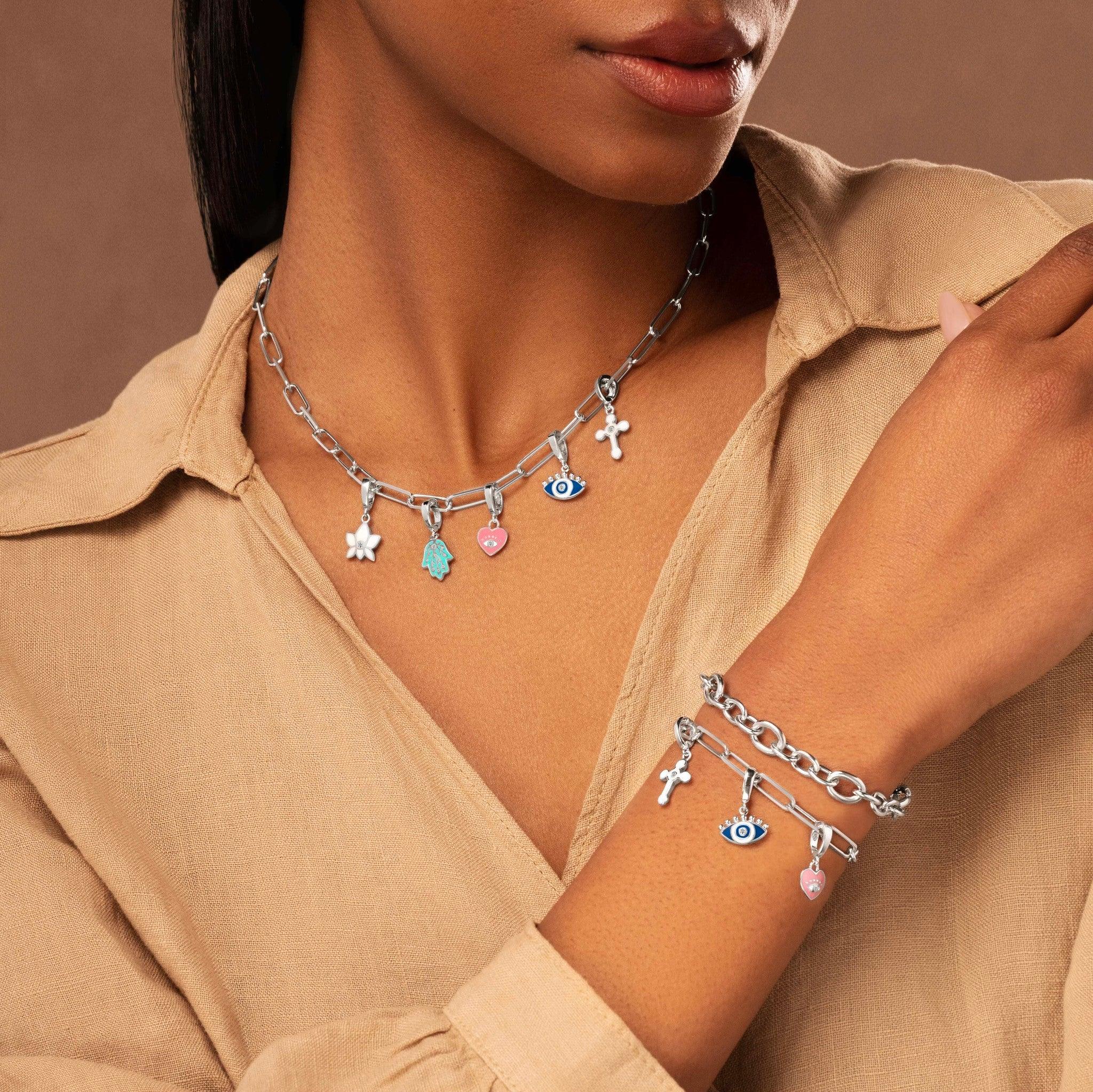 Cosmic Connection - Silver Necklace - Image 4