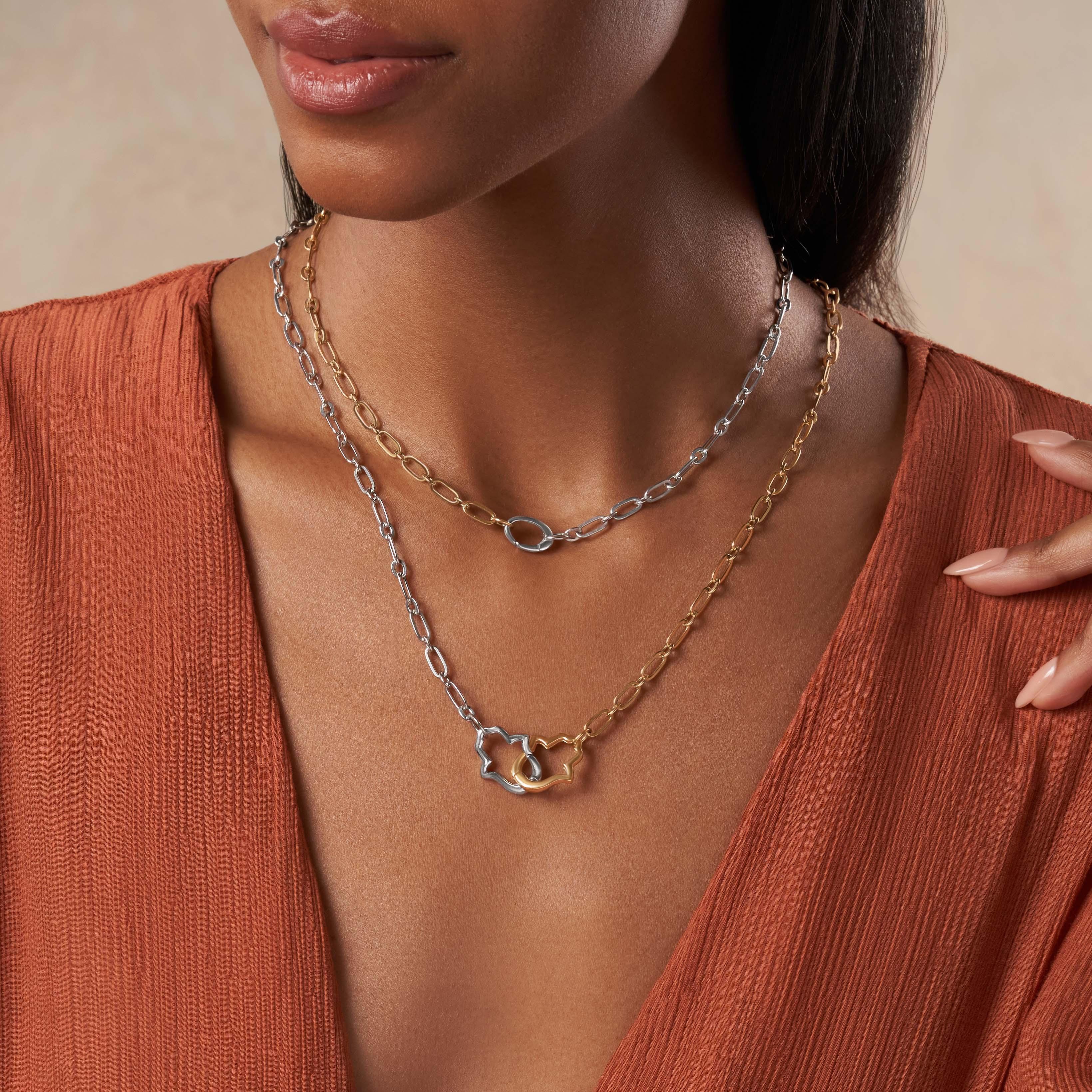 Cosmic Devotion - Silver Necklace - Image 4