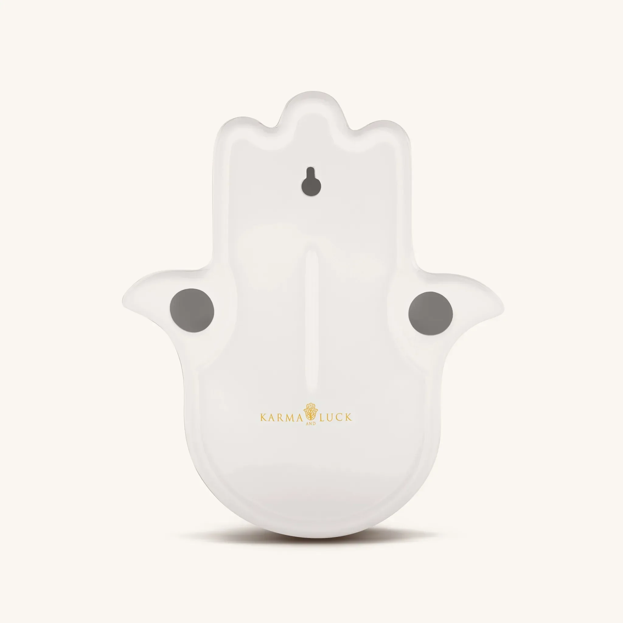 Cosmic Energy - Astro Hamsa Ceramic Wall Blessing - Image 3