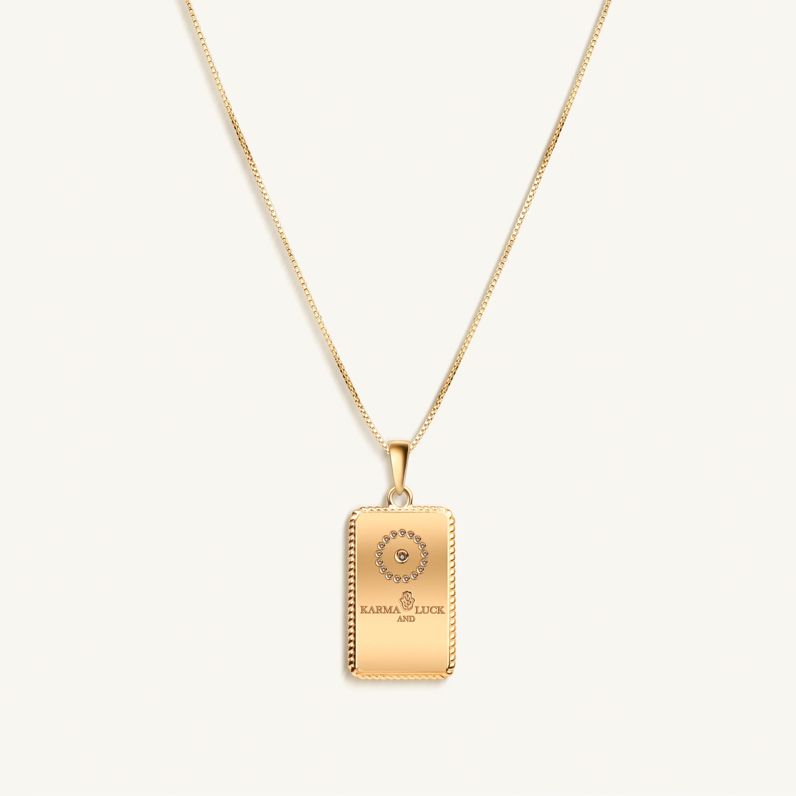 Cosmic Optimism - "The Sun" Tarot Card Necklace - Image 3
