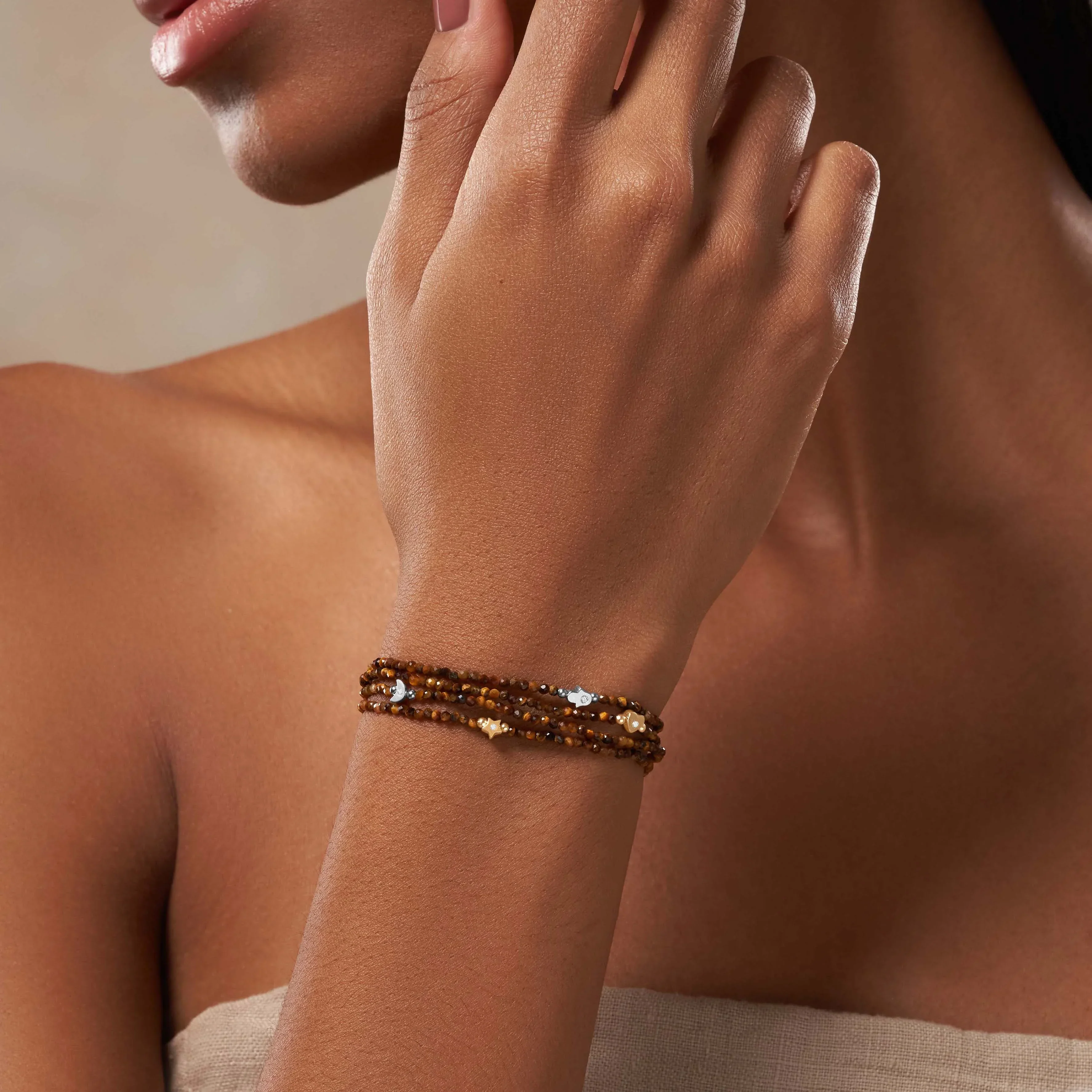 Courageous Heart - Tiger's Eye Bracelet - Image 2