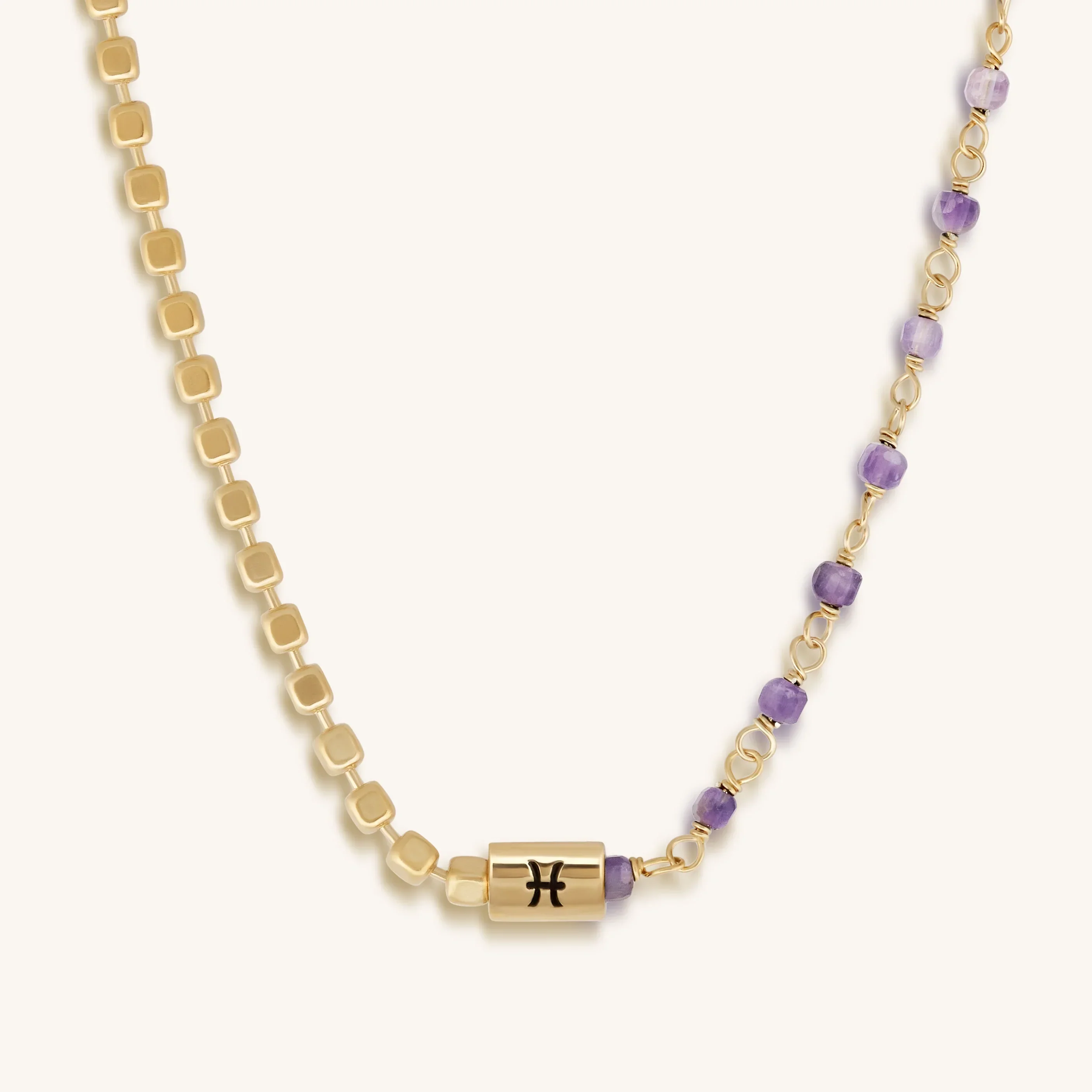 Creative Empath Pisces Amethyst Necklace - Image 4