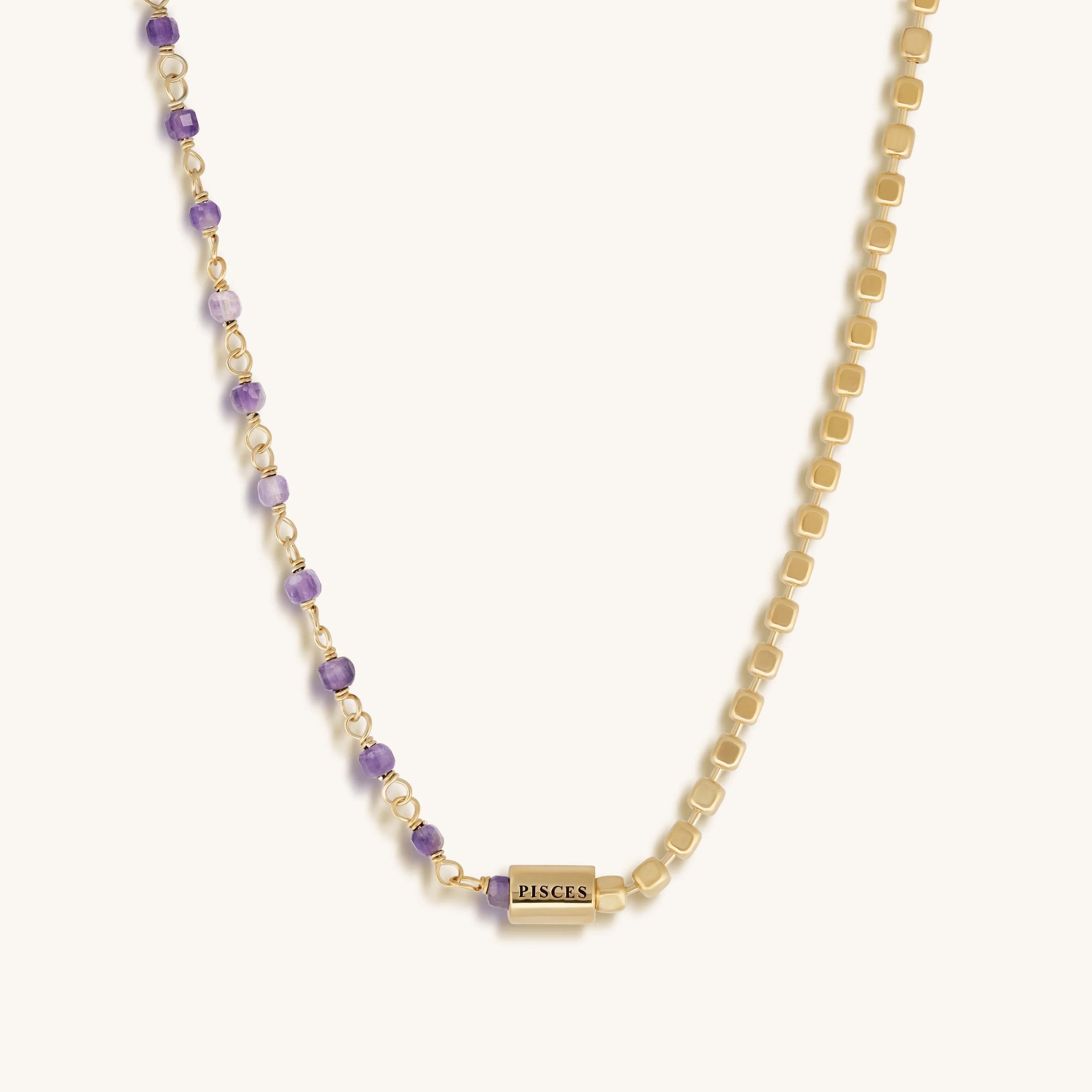 Creative Empath Pisces Amethyst Necklace - Image 5