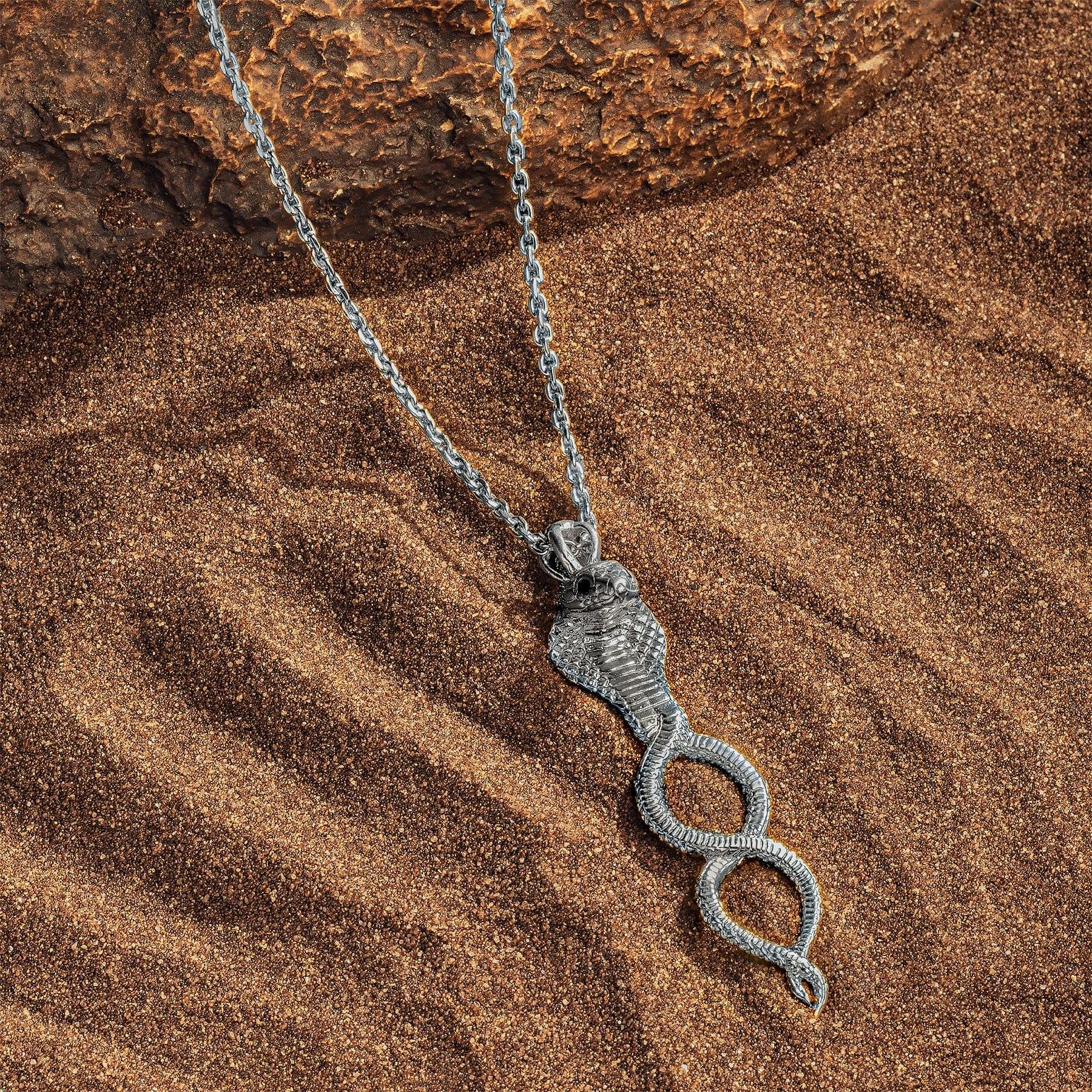 Creative Transformation - Cobra Infinity Pendant Necklace