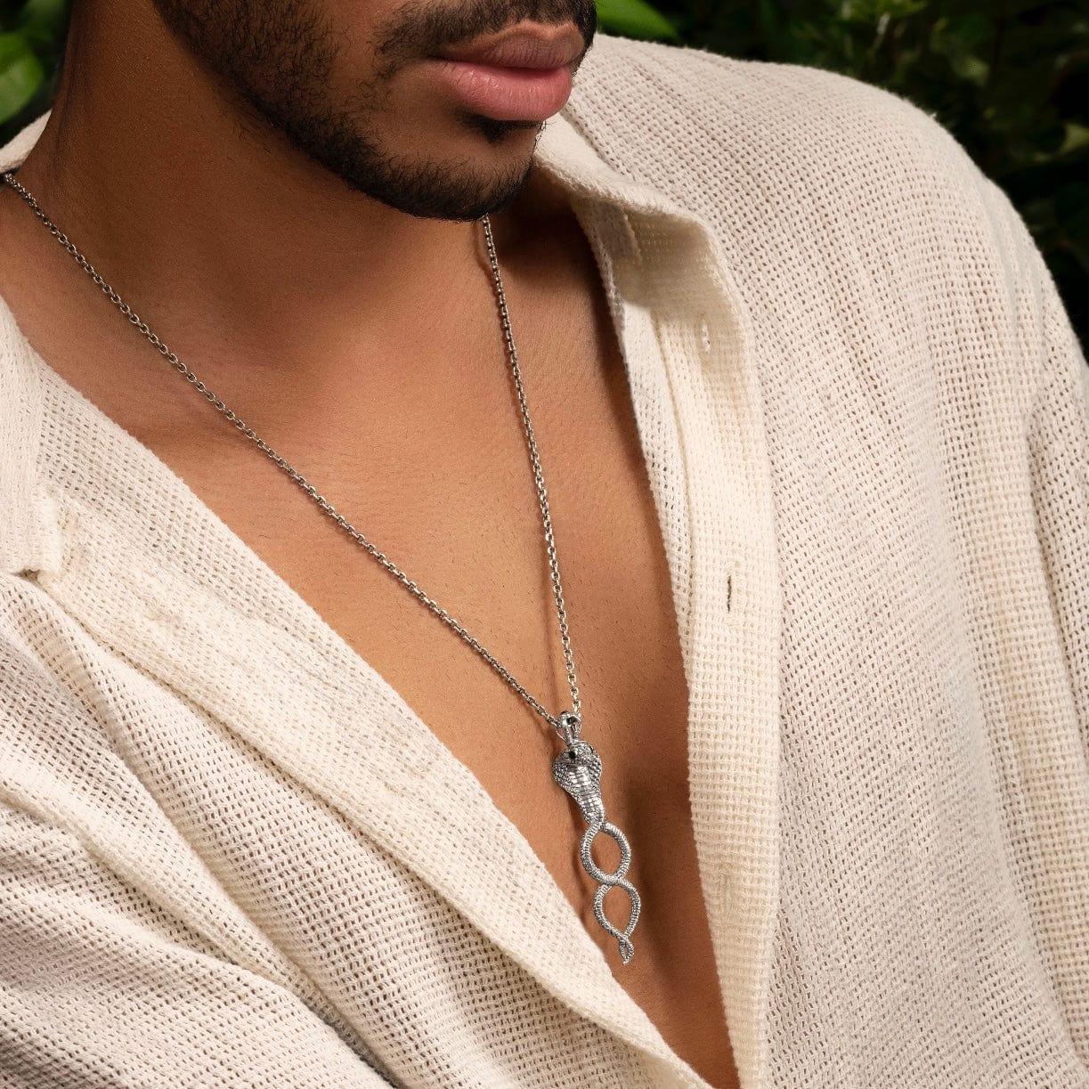 Creative Transformation - Cobra Infinity Pendant Necklace - Image 2