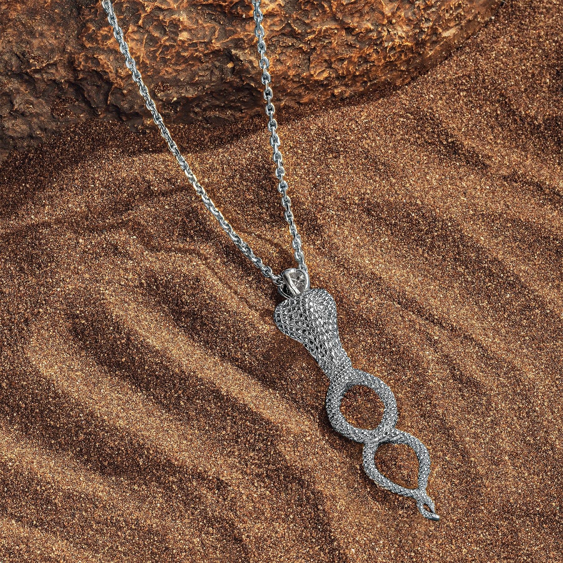 Creative Transformation - Cobra Infinity Pendant Necklace - Image 3