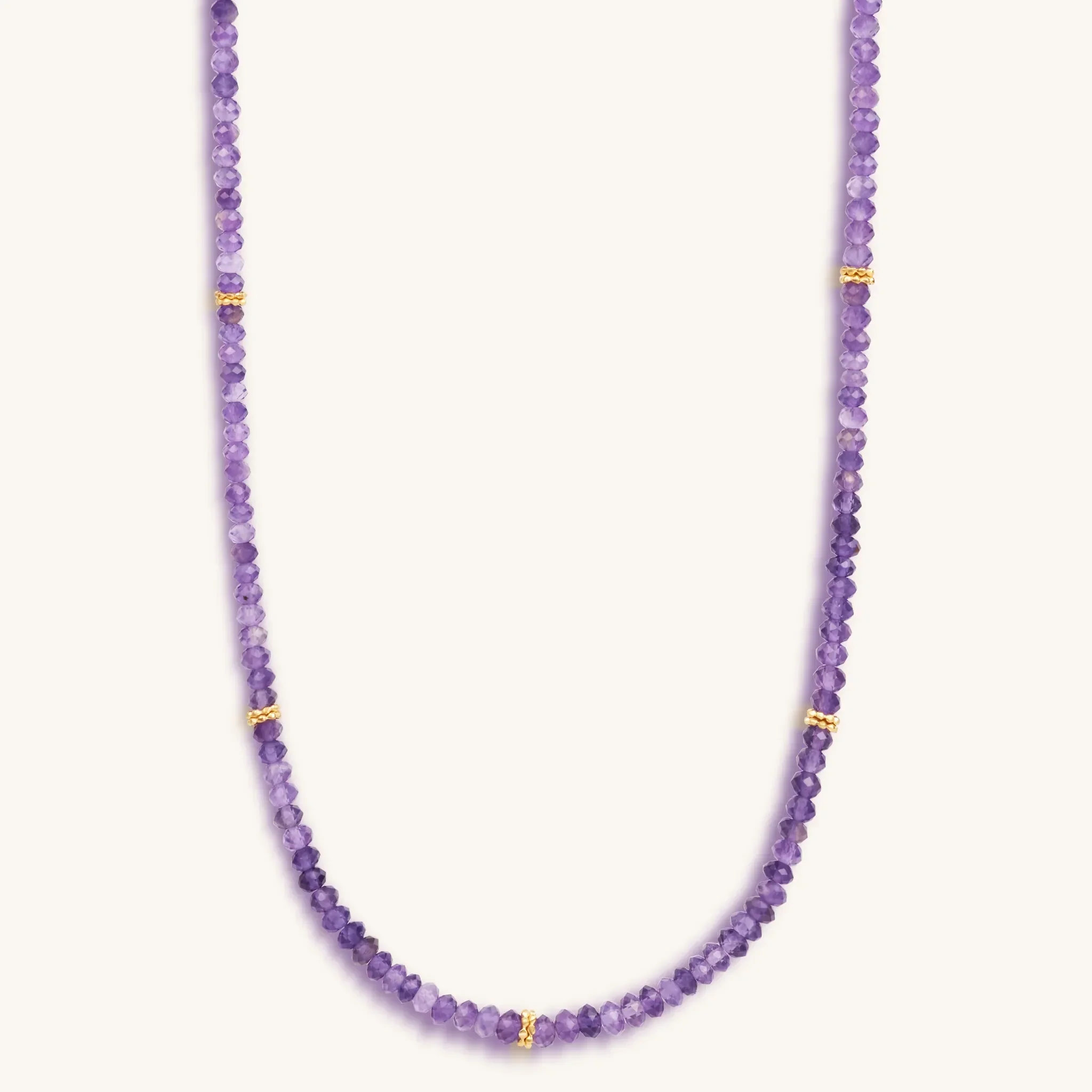 Divine Balance - Amethyst Hamsa Wrap Bracelet - Image 6