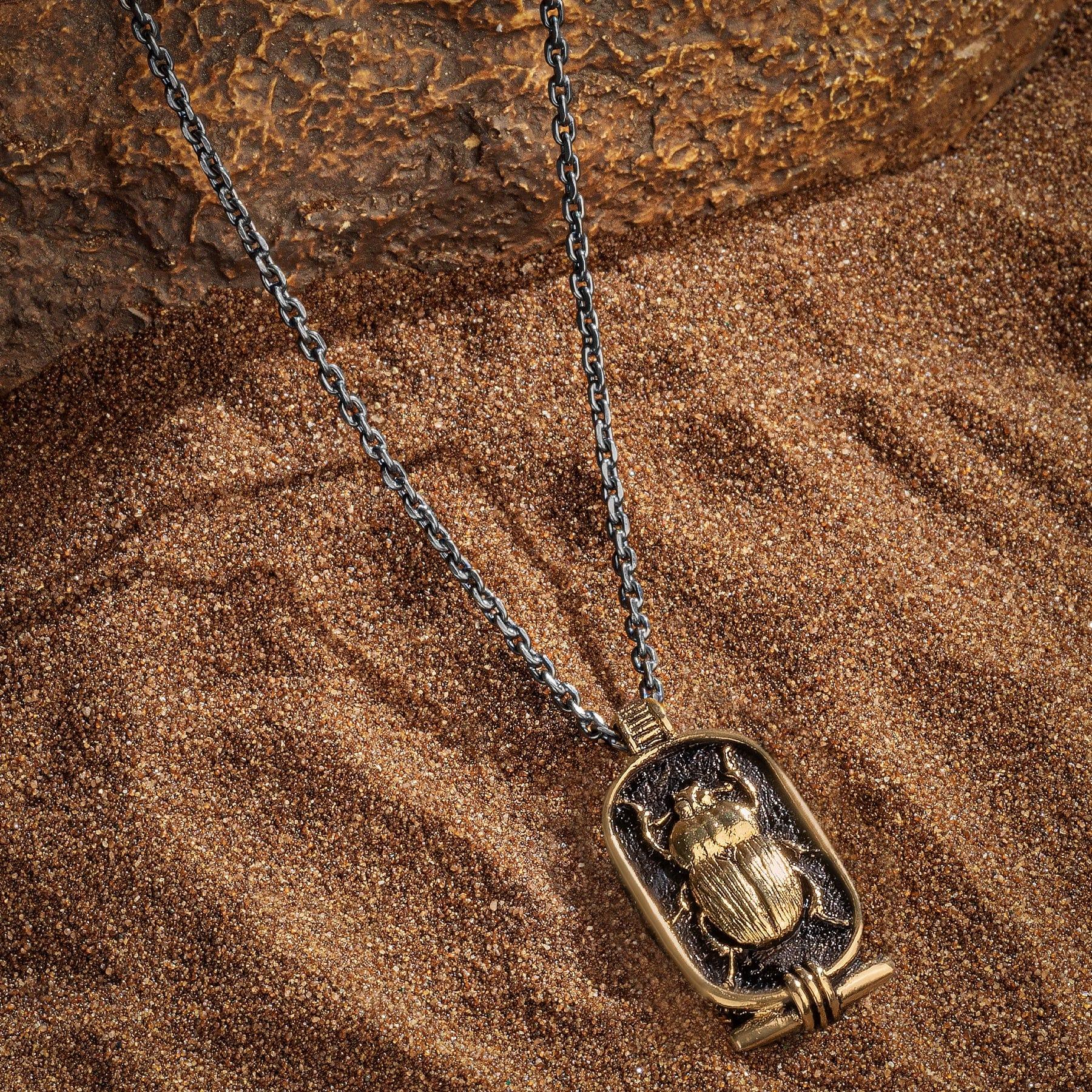 Divine Creation - Scarab Pendant Necklace