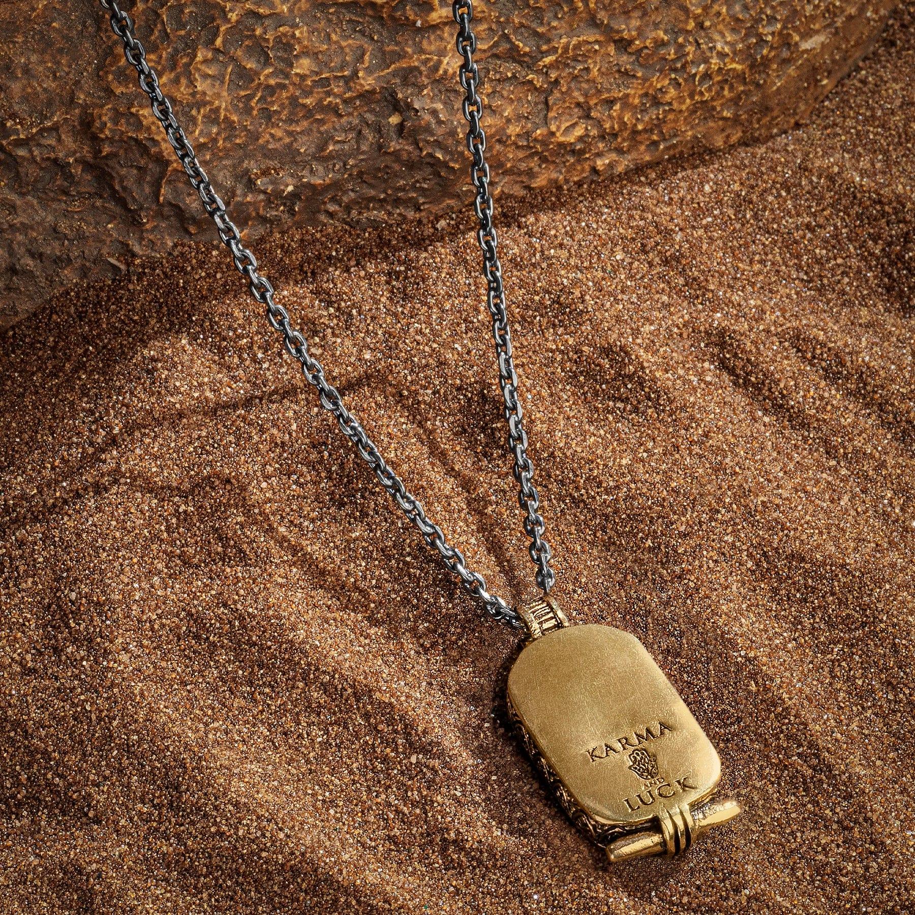 Divine Creation - Scarab Pendant Necklace - Image 3