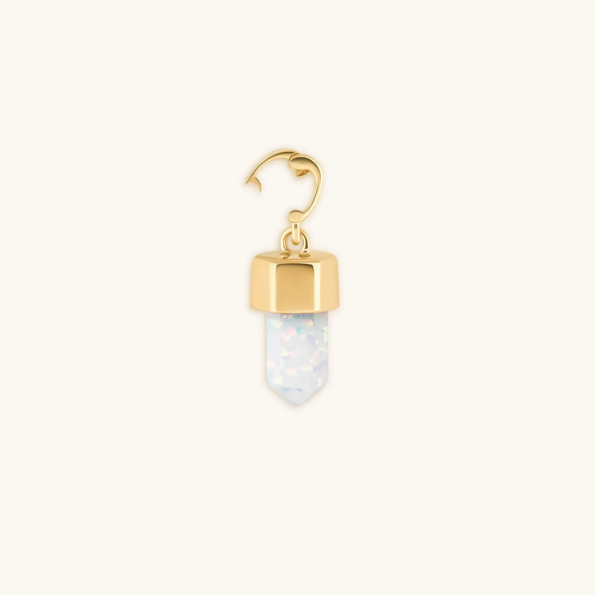 Dream Seeker - White Opal Pointer Charm - Image 3