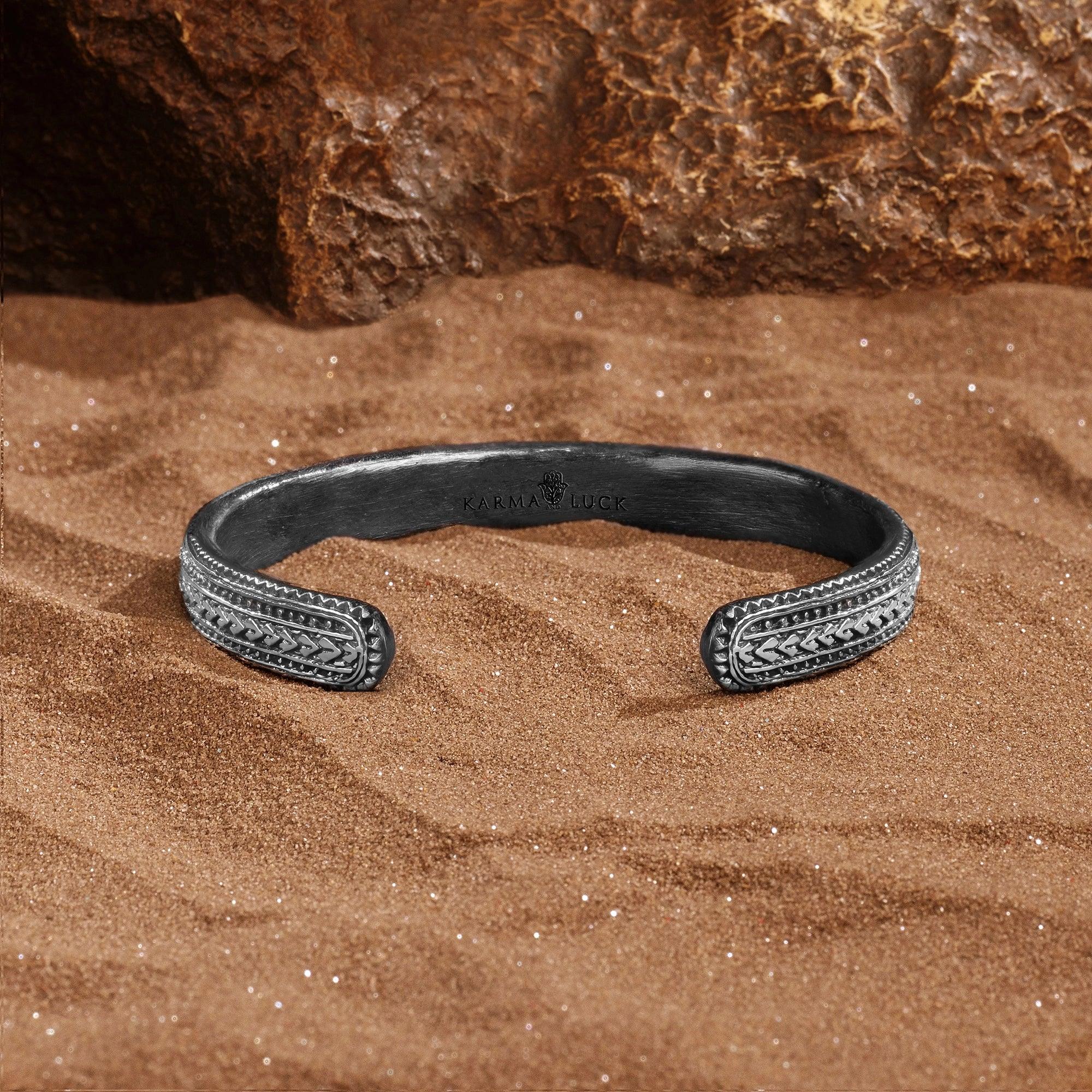 Effortless Flow - Pattern Cuff Bracelet - Image 3