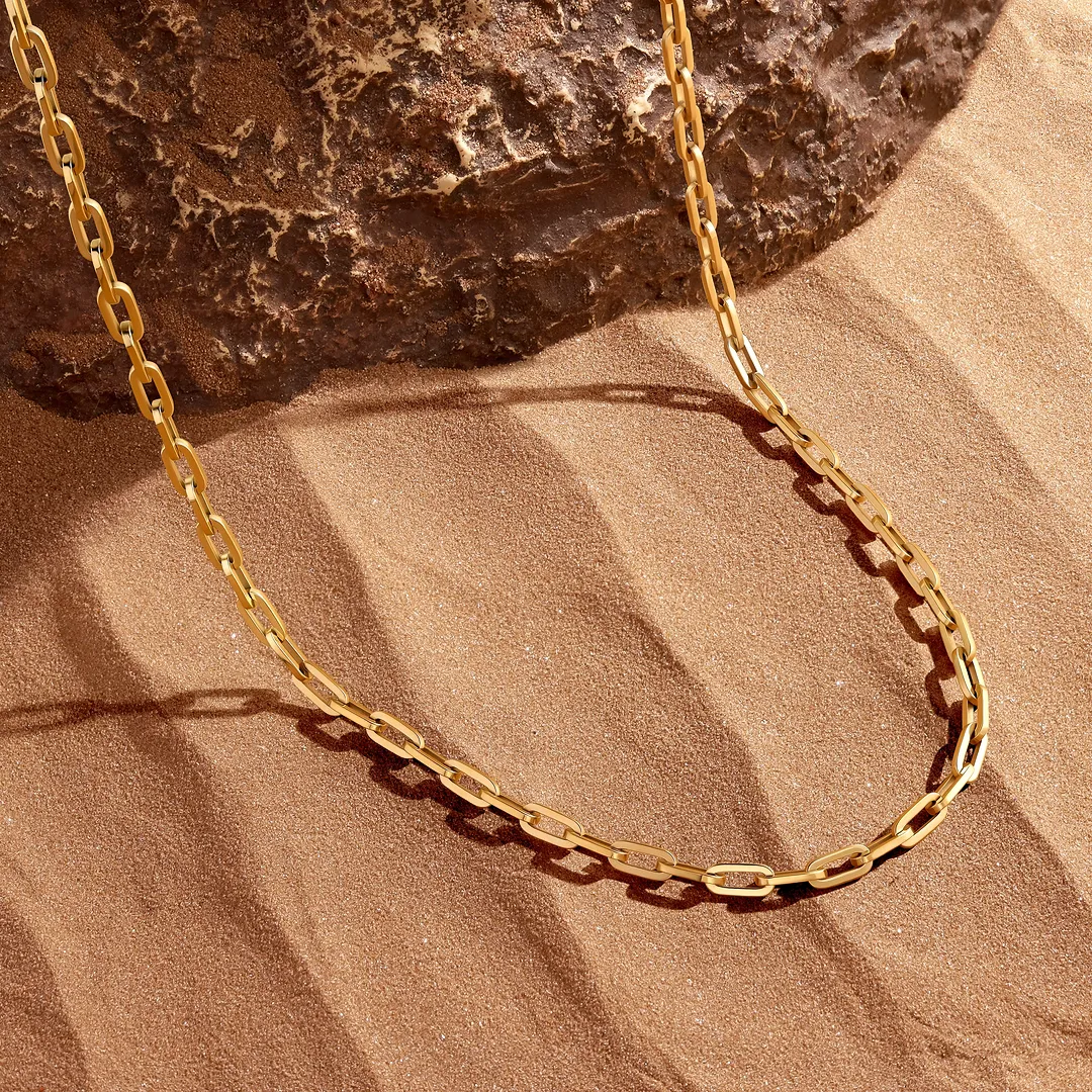 Elevated Presence Stainless Steel Chain Necklace
