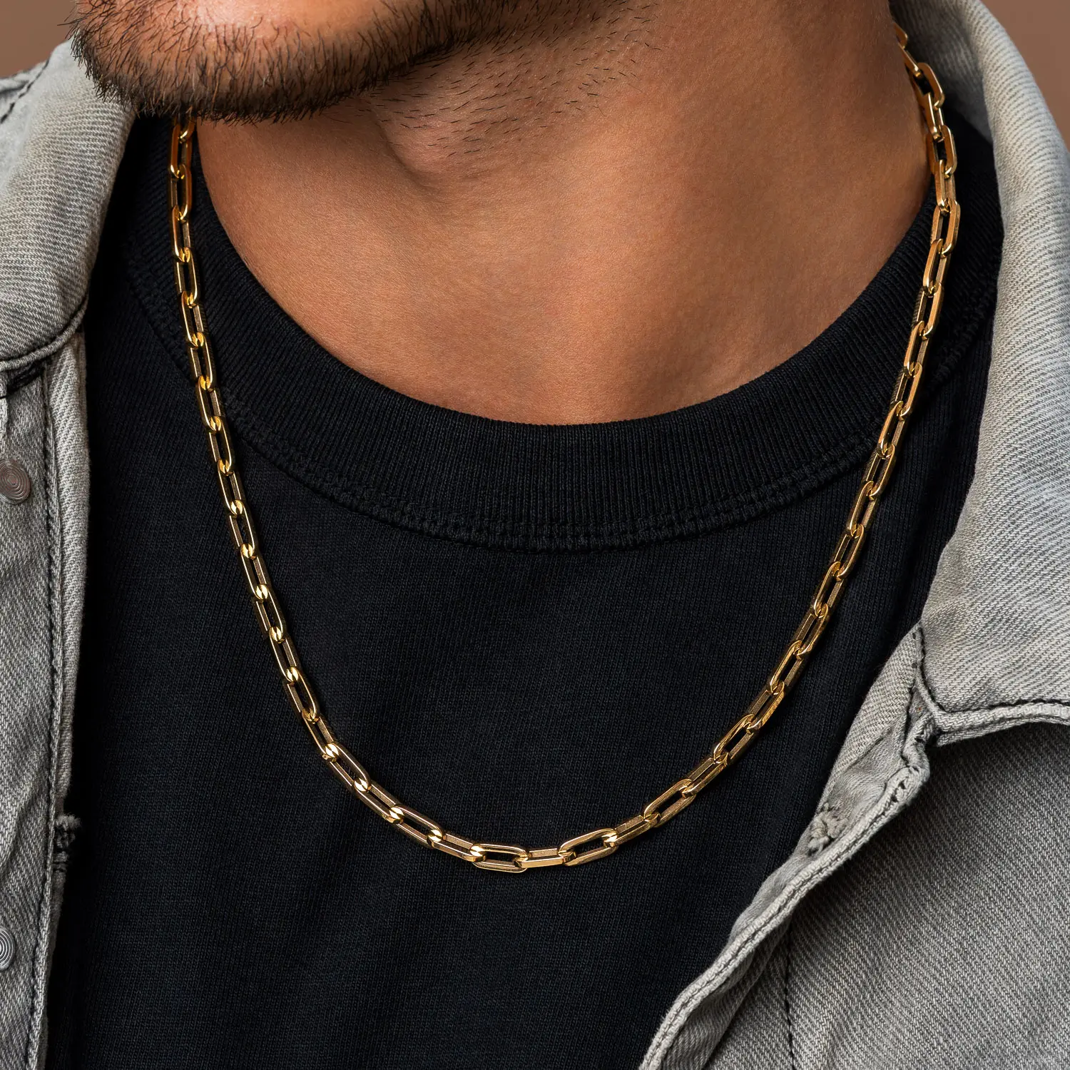 Elevated Presence Stainless Steel Chain Necklace - Image 2