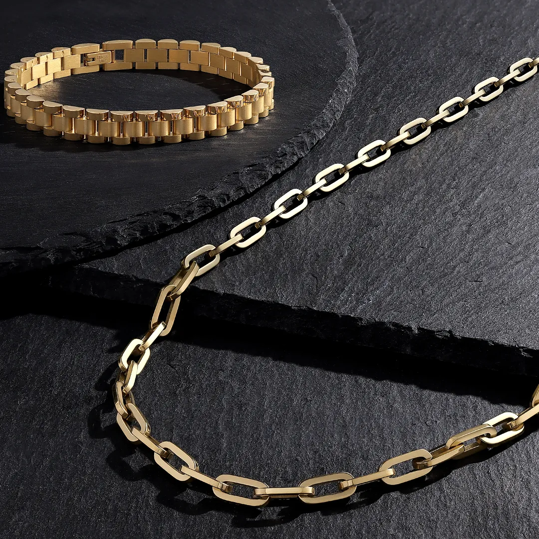 Elevated Presence Stainless Steel Chain Necklace - Image 3